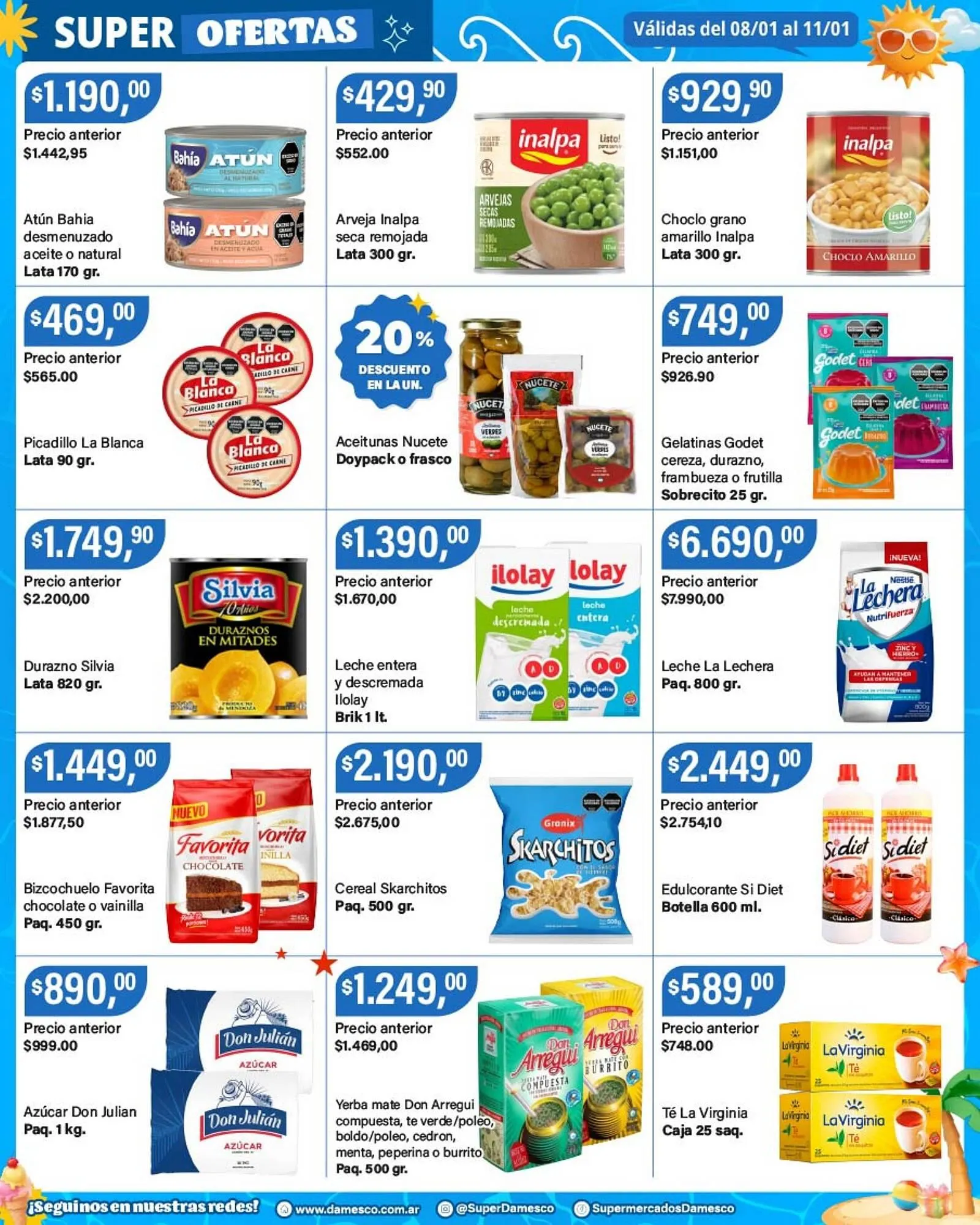 Ofertas de Catálogo Supermercados Damesco 8 de enero al 11 de enero 2026 - Página 4 del catálogo