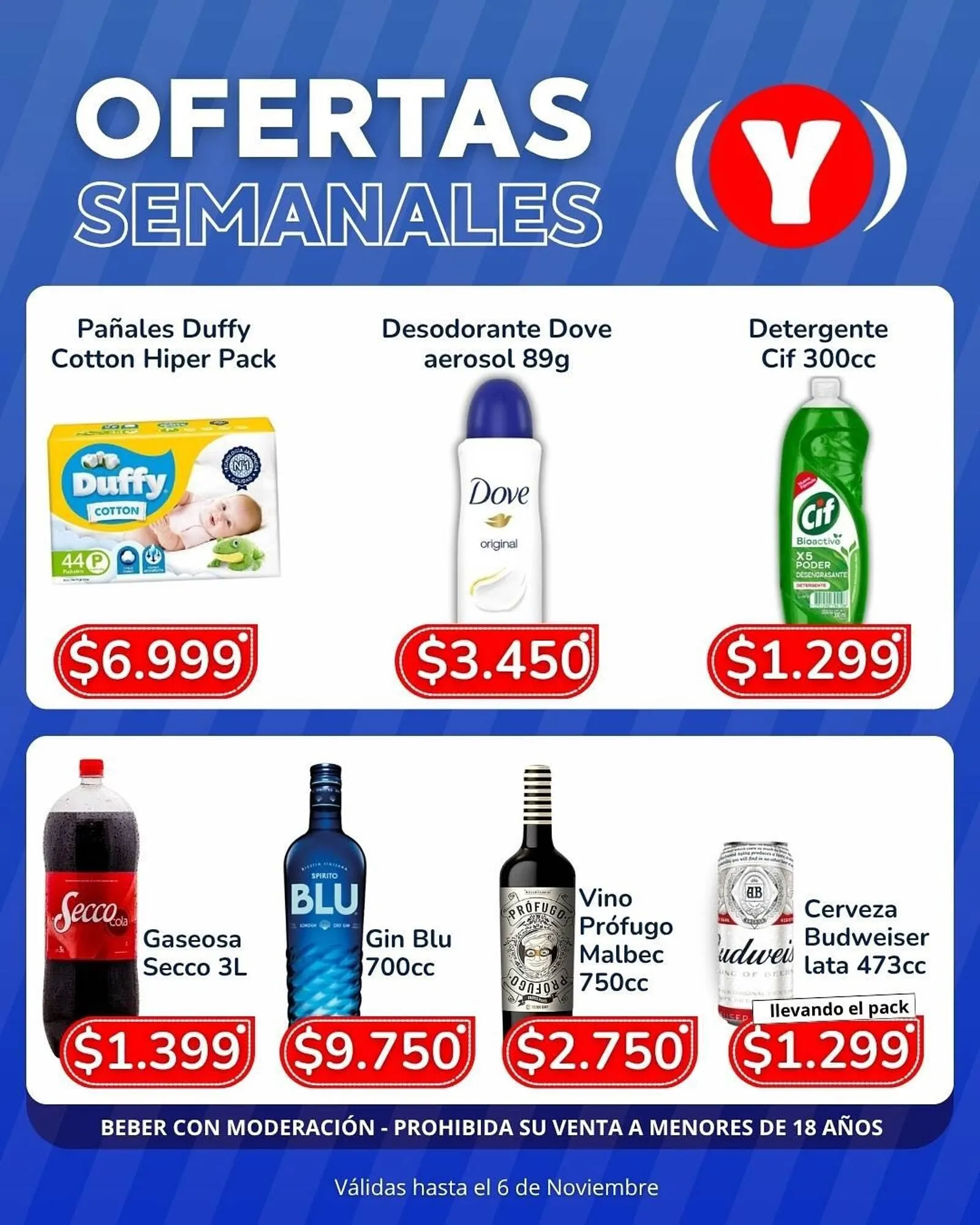 Ofertas de Catálogo Yaguane Supermercados 31 de octubre al 6 de noviembre 2025 - Página 3 del catálogo