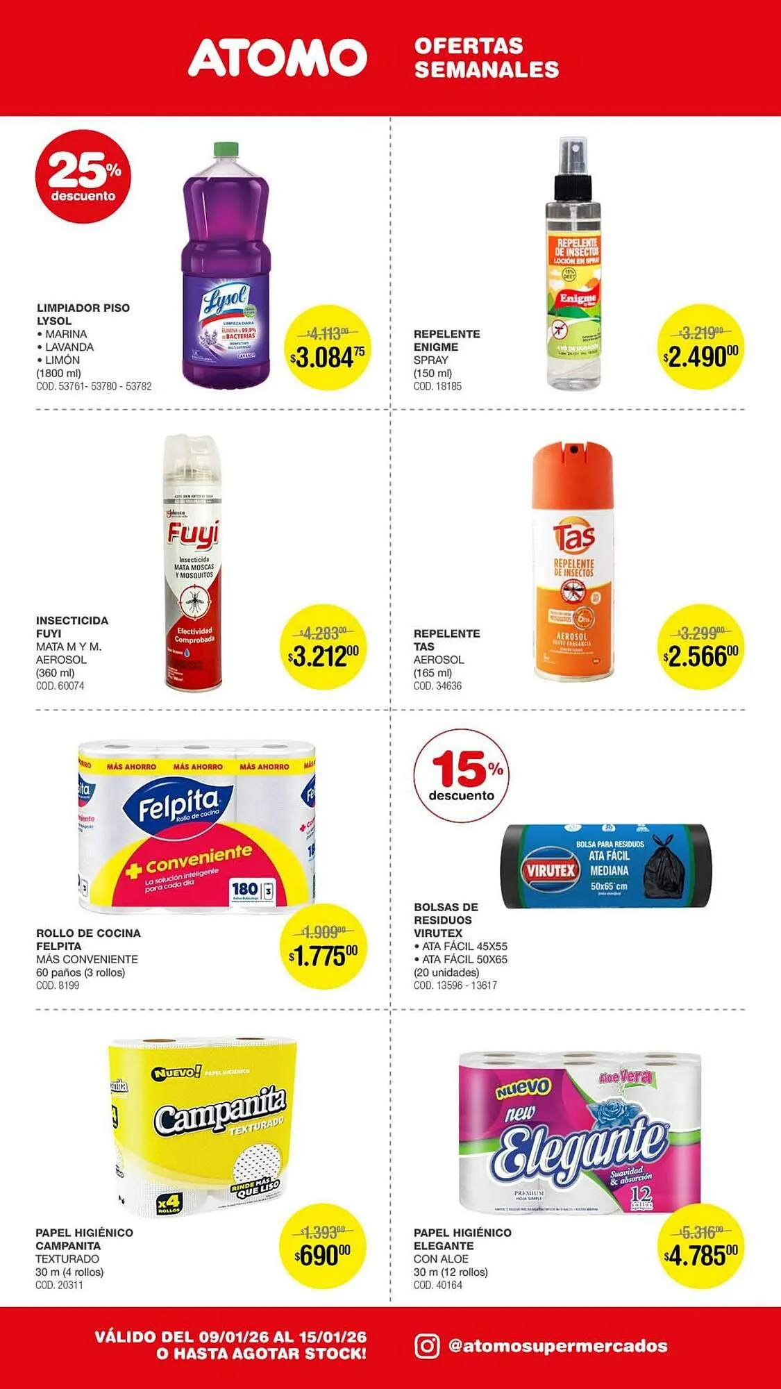 Ofertas de Catálogo Atomo Conviene 9 de enero al 15 de enero 2026 - Página 12 del catálogo