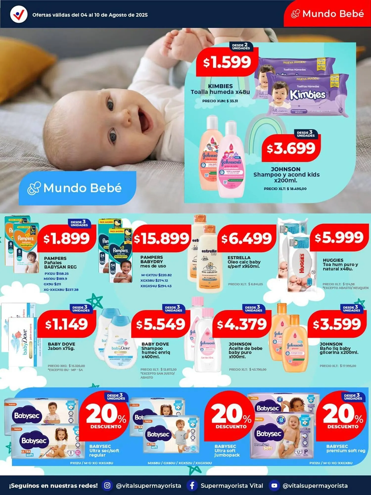 Ofertas de Catálogo Supermayorista Vital 4 de agosto al 10 de agosto 2025 - Página 6 del catálogo