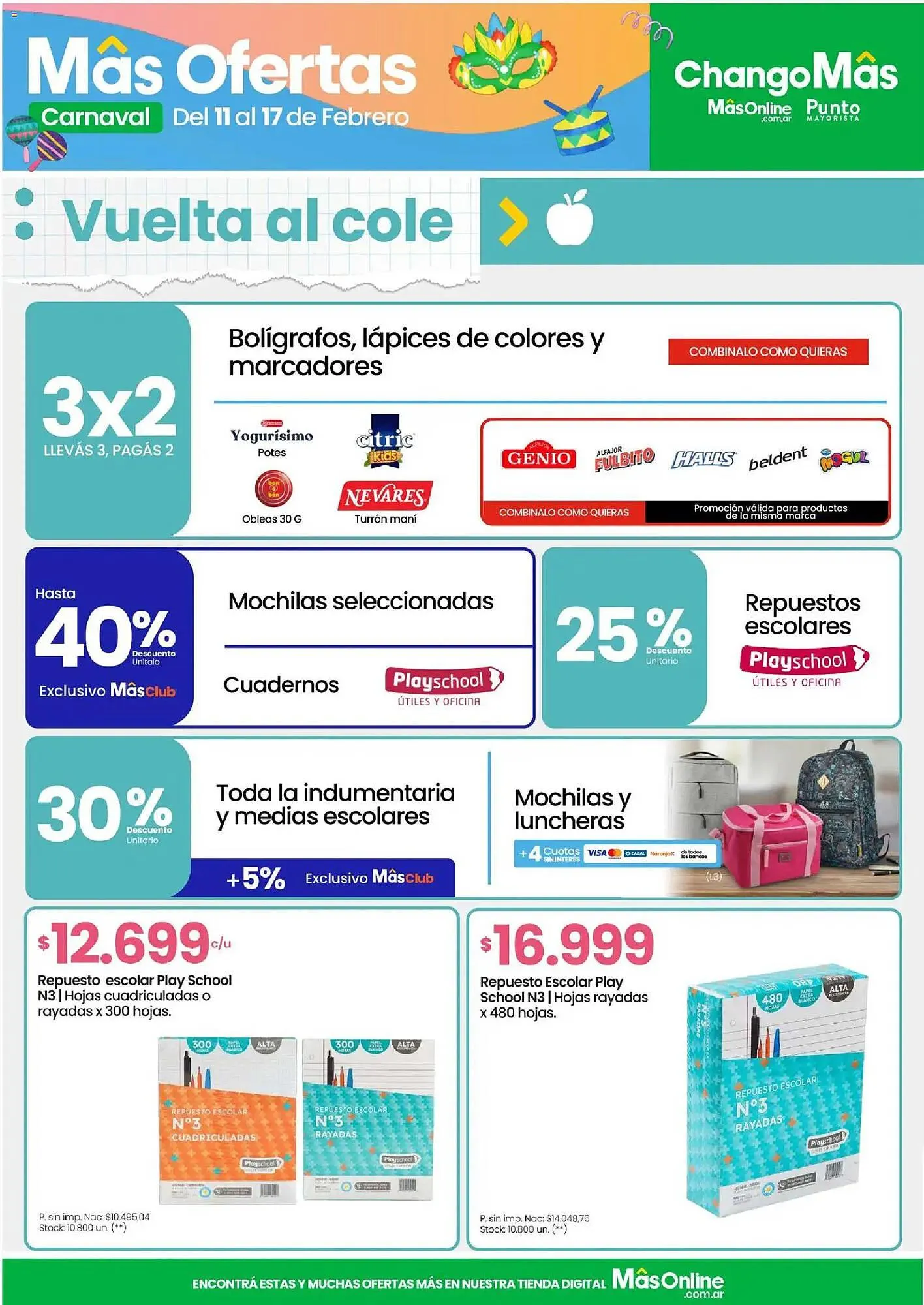 Ofertas de Catálogo Changomas 11 de febrero al 18 de febrero 2026 - Página 10 del catálogo