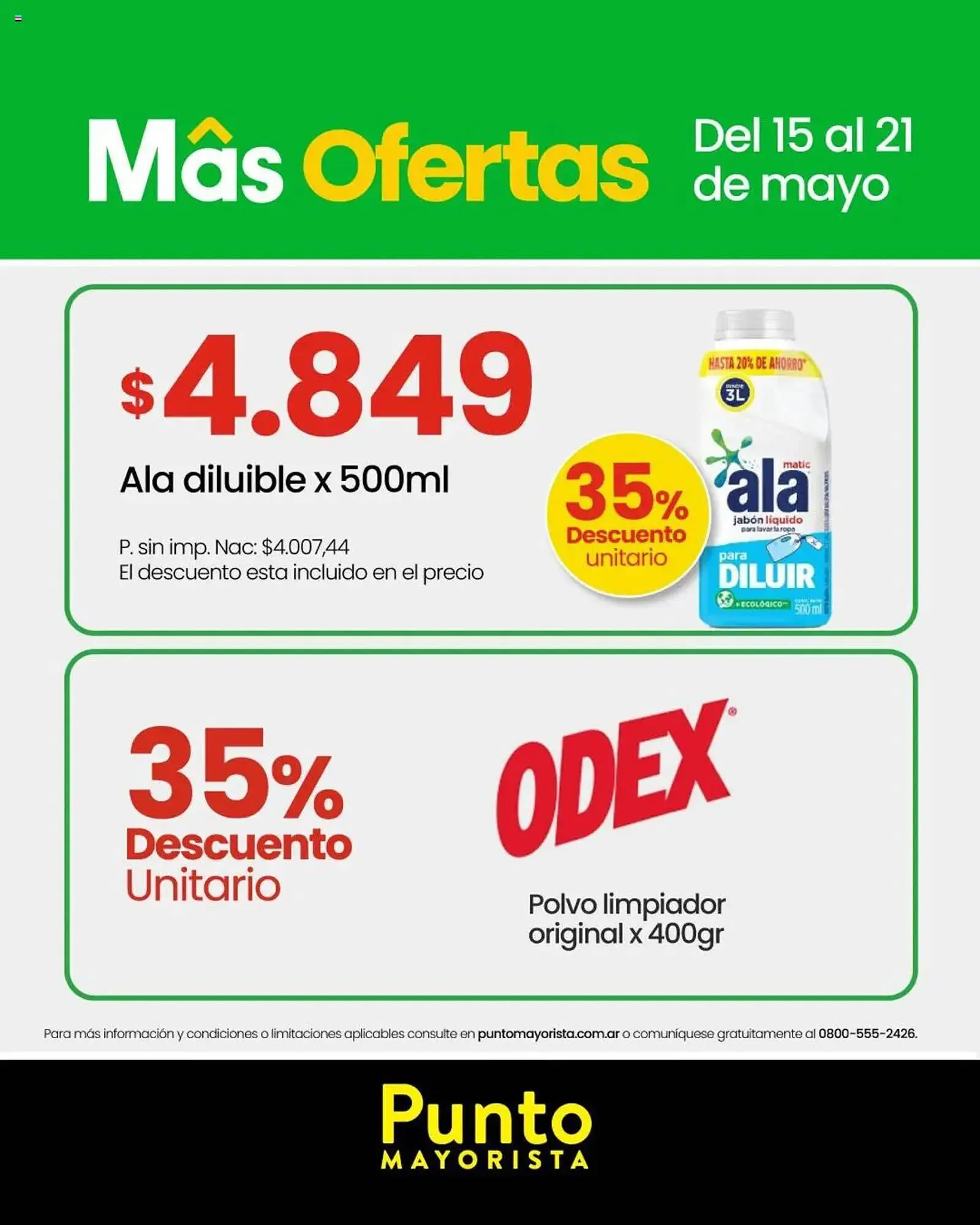 Ofertas de Catálogo Punto Mayorista 15 de mayo al 22 de mayo 2025 - Página 5 del catálogo