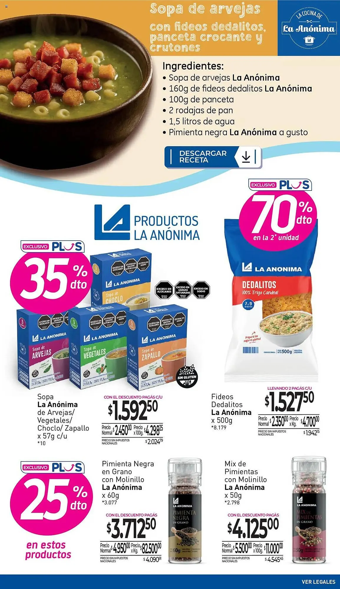 Ofertas de Catálogo La Anonima 12 de junio al 22 de junio 2025 - Página 9 del catálogo