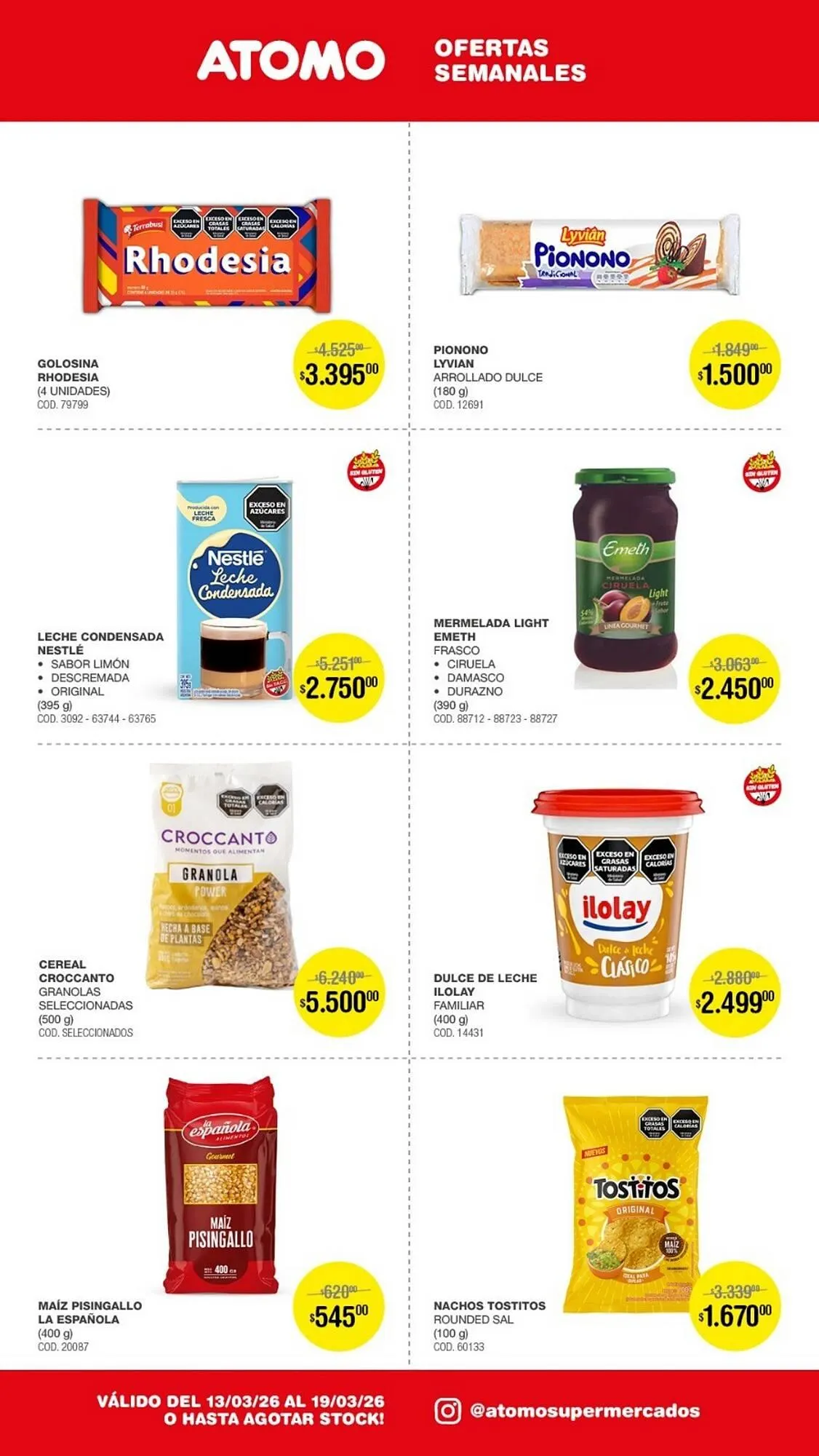 Ofertas de Catálogo Atomo Conviene 13 de marzo al 19 de marzo 2026 - Página 11 del catálogo