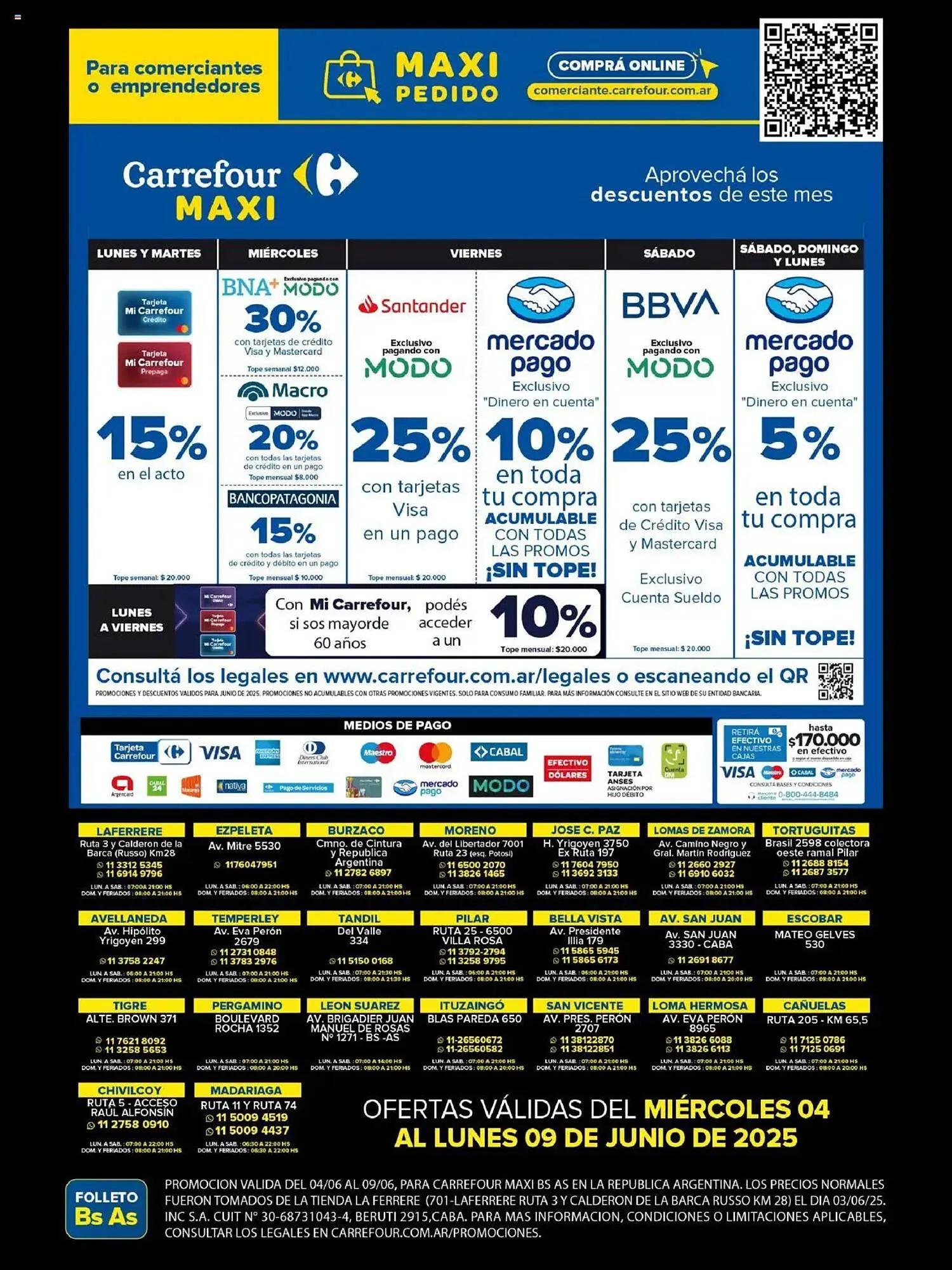 Ofertas de Catálogo Carrefour Maxi 4 de junio al 9 de junio 2025 - Página 15 del catálogo