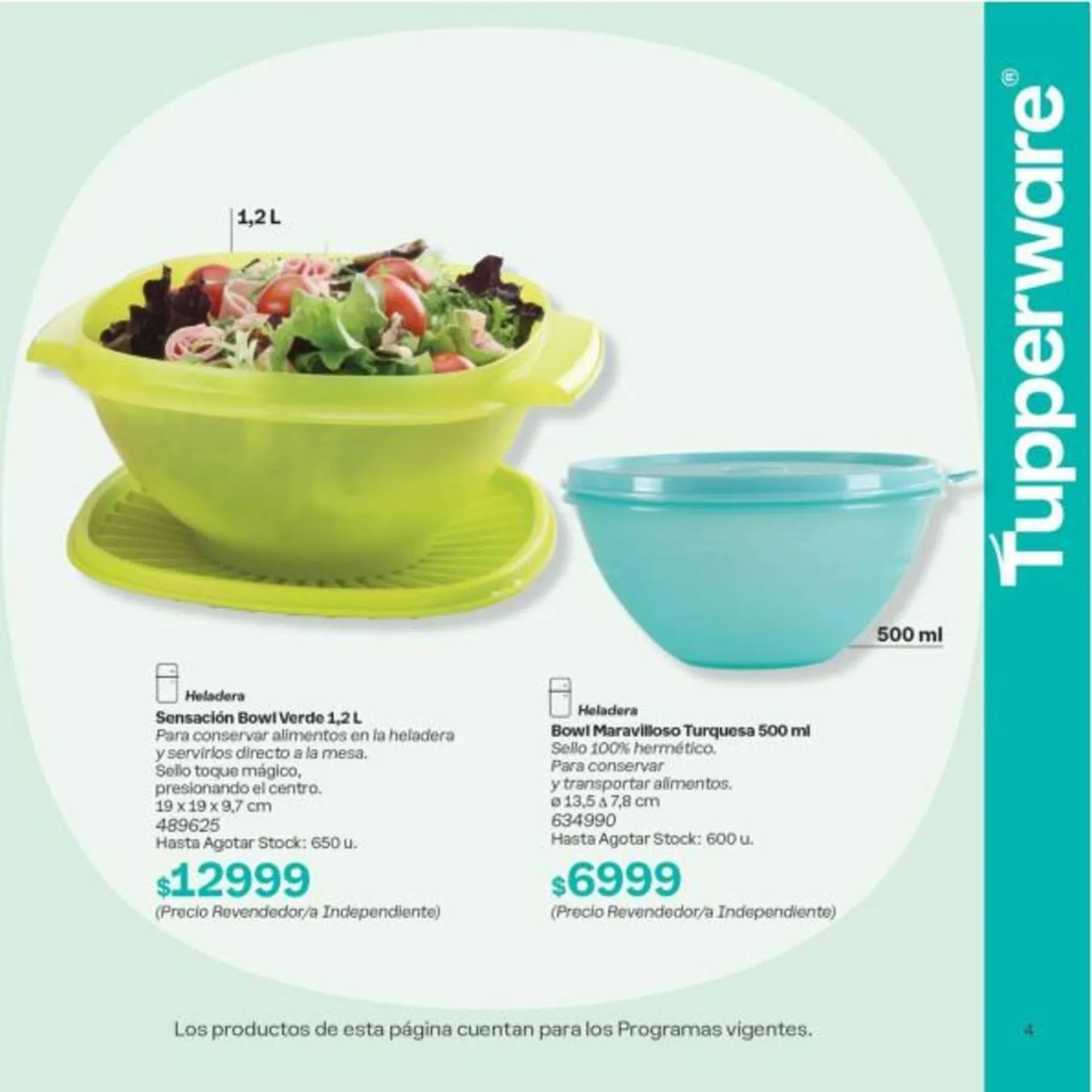 Ofertas de Catálogo Tupperware 1 de junio al 30 de junio 2025 - Página 4 del catálogo