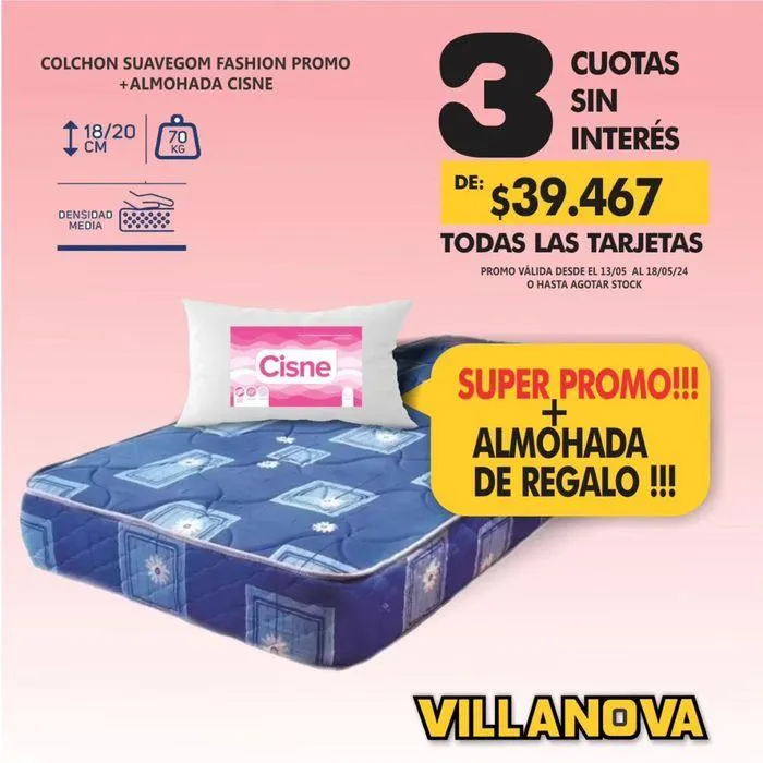 Ofertas de Ofertas Villanova Hogar 15 de mayo al 18 de mayo 2024 - Página 4 del catálogo