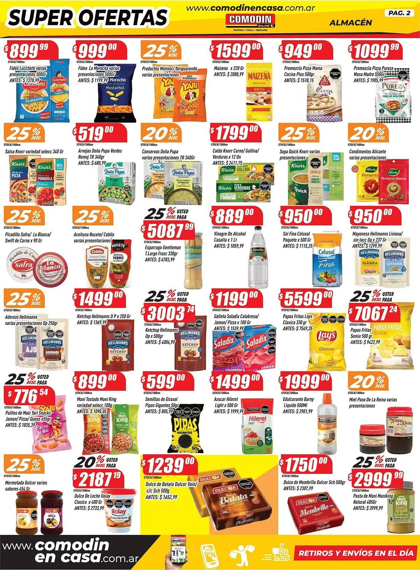 Ofertas de Catálogo Supermercados Comodin 12 de enero al 18 de enero 2026 - Página 2 del catálogo