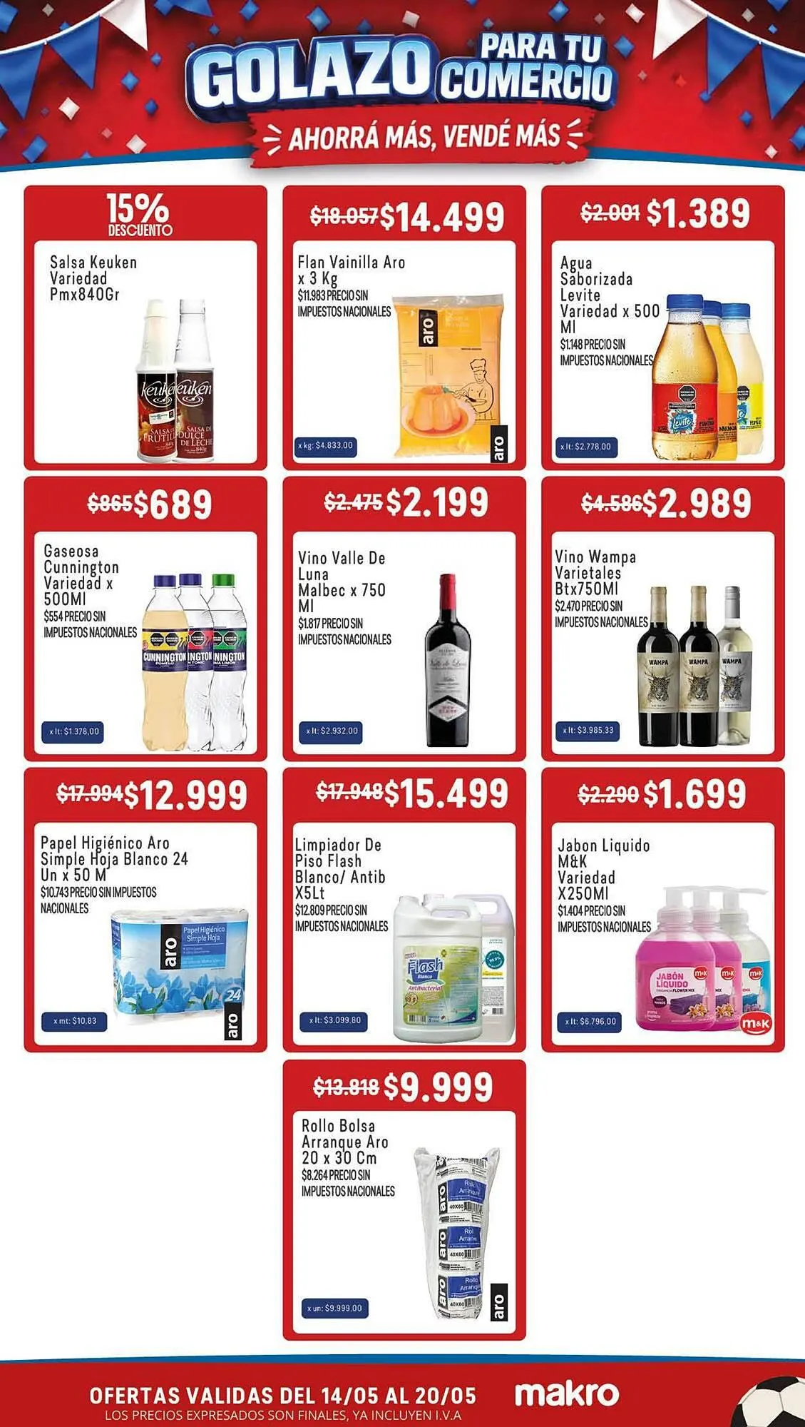 Ofertas de Catálogo Makro 14 de mayo al 20 de mayo 2026 - Página 4 del catálogo