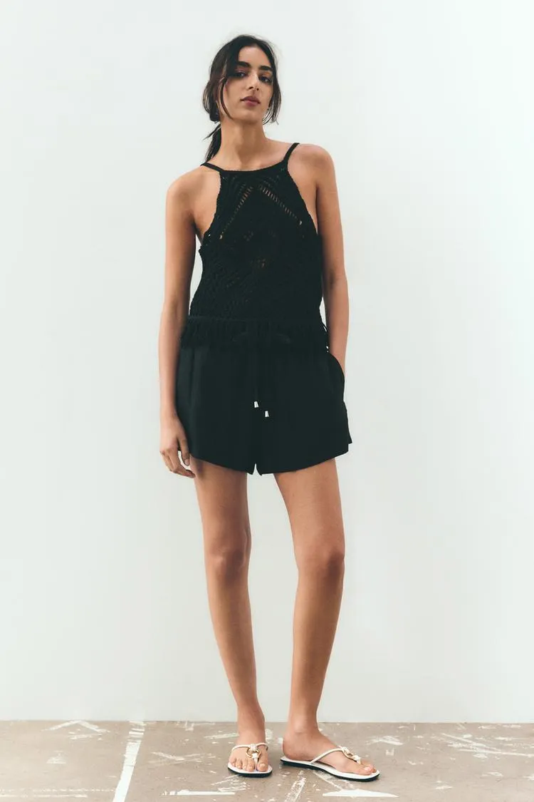 TOP PUNTO CROCHET FLECOS