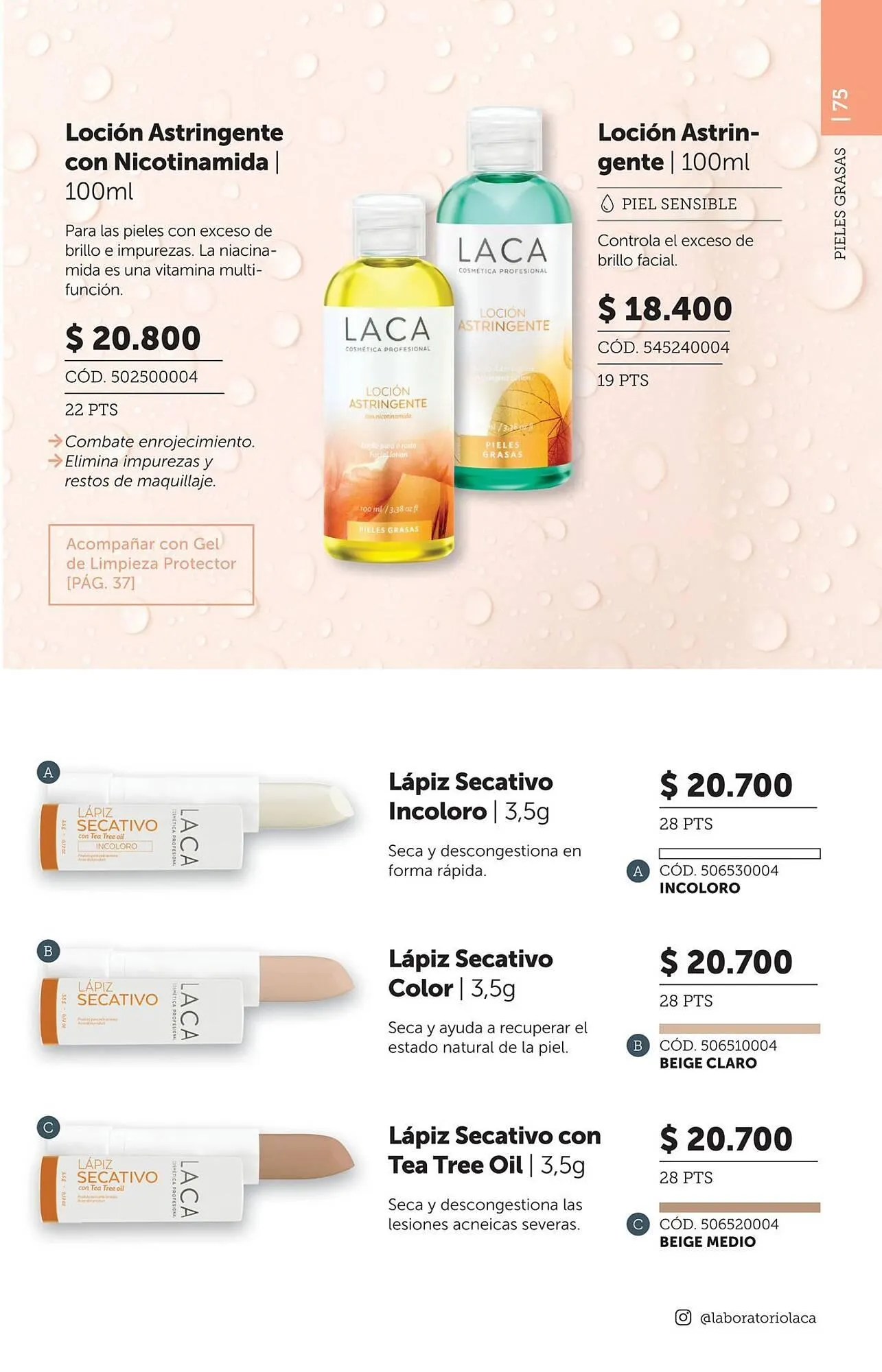 Ofertas de Catálogo Laboratorio LACA 3 de octubre al 31 de enero 2026 - Página 75 del catálogo