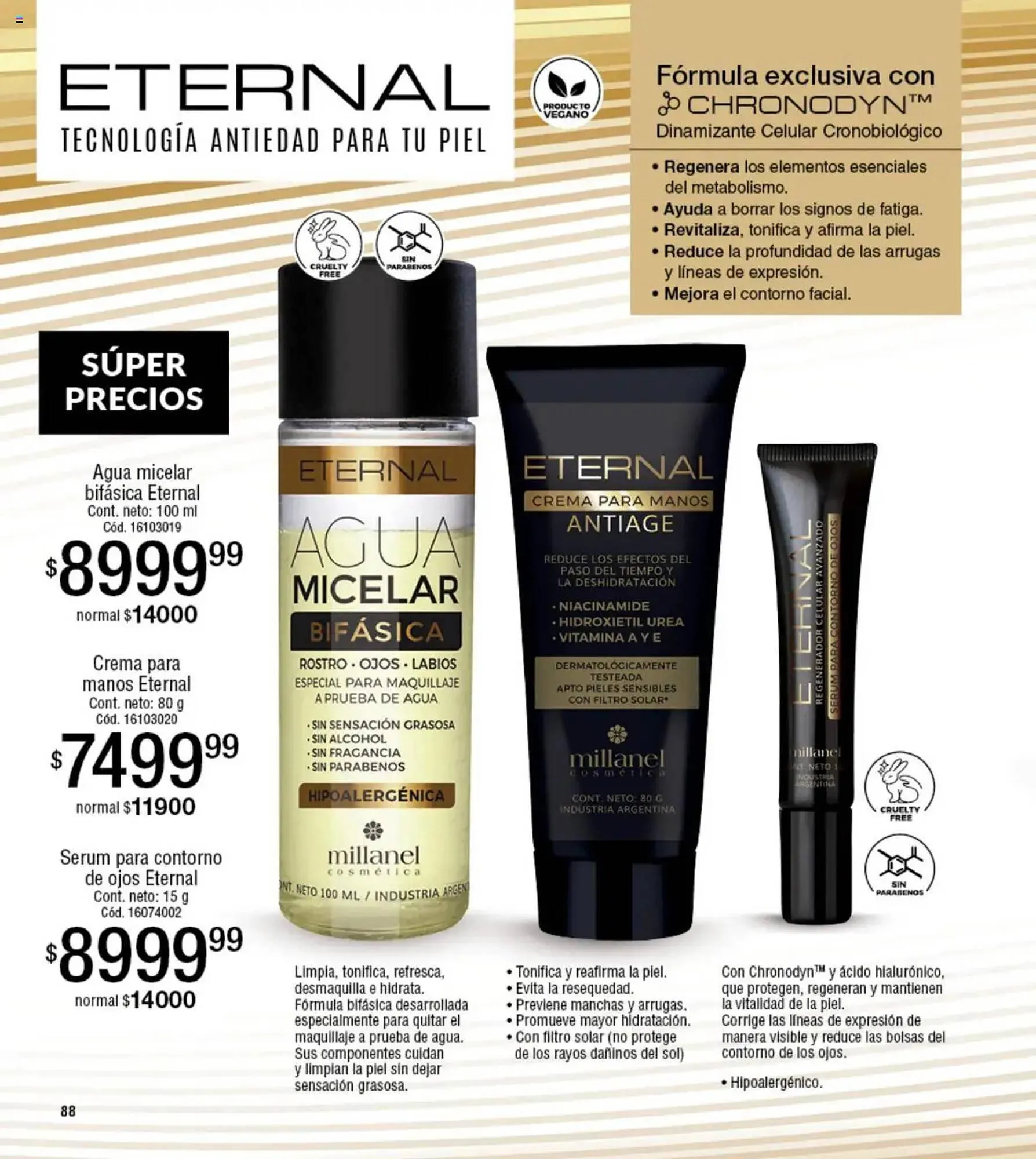 Ofertas de Catálogo Millanel Cosmética 23 de junio al 21 de julio 2025 - Página 88 del catálogo