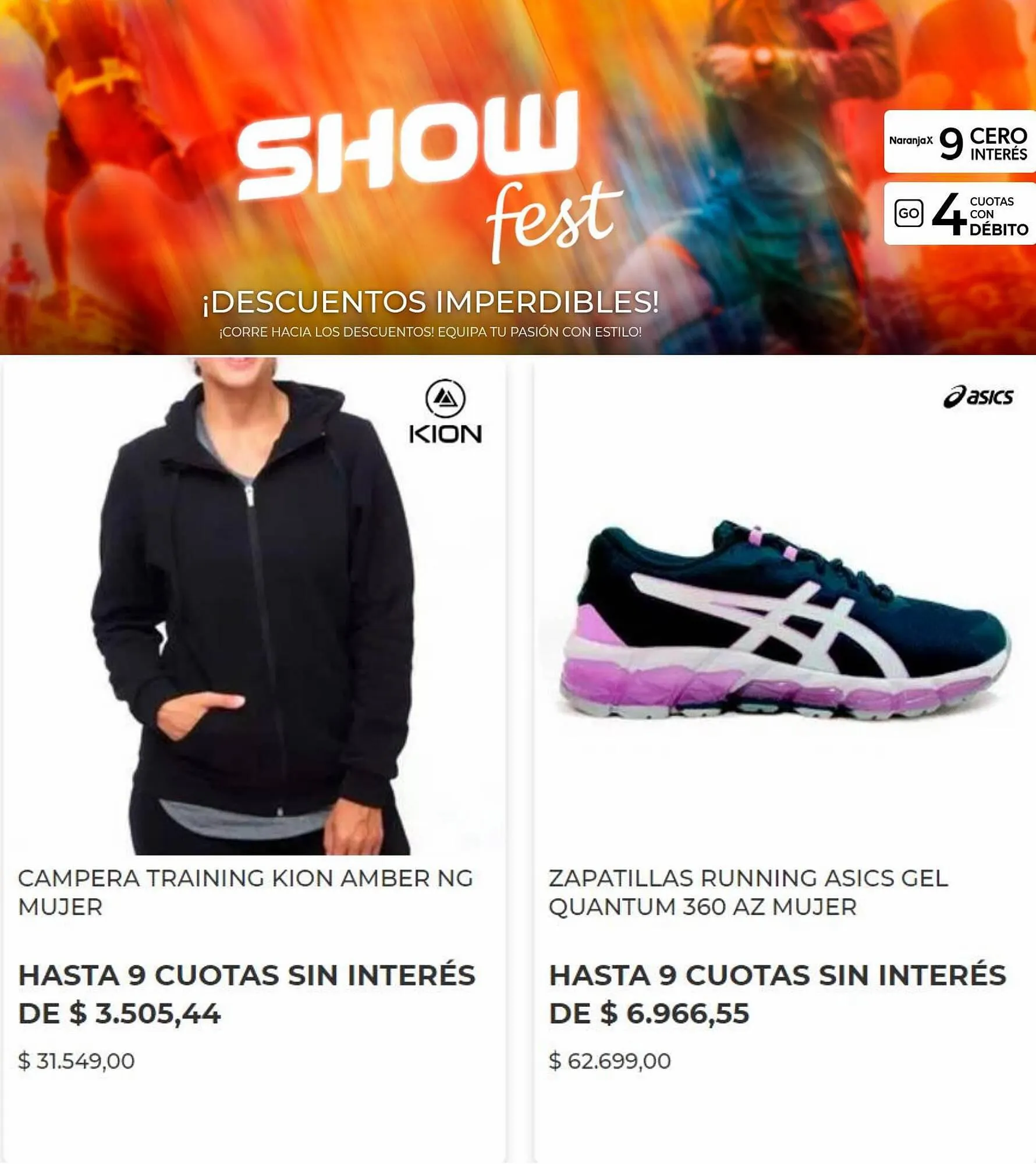 Ofertas de Catálogo ShowSport 4 de septiembre al 14 de octubre 2023 - Página 10 del catálogo