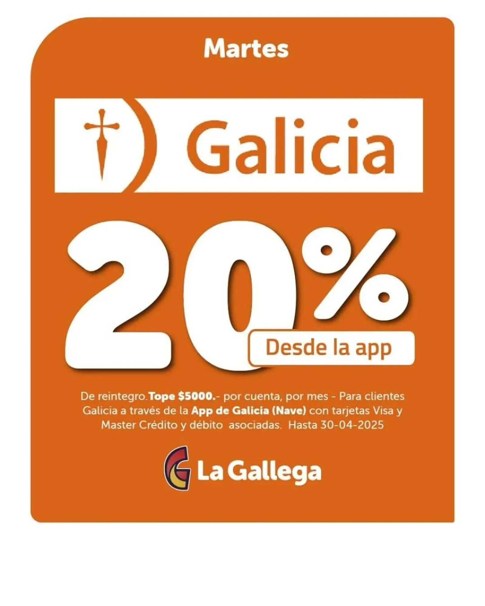Ofertas de Catálogo La Gallega Supermercados 1 de abril al 30 de abril 2025 - Página 4 del catálogo