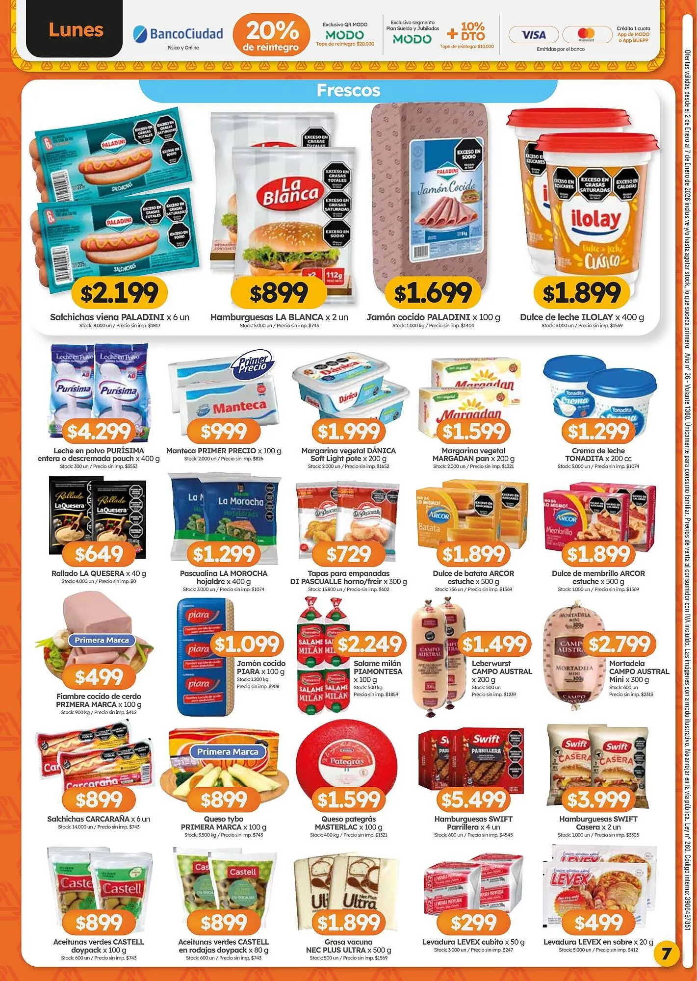 Ofertas de Folleto Cordiez 2 de enero al 7 de enero 2026 - Página 7 del catálogo