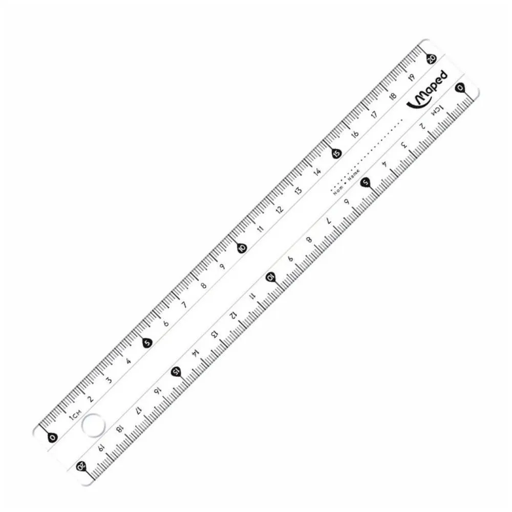 20CM RULER - EN BOLSA INDIVID
