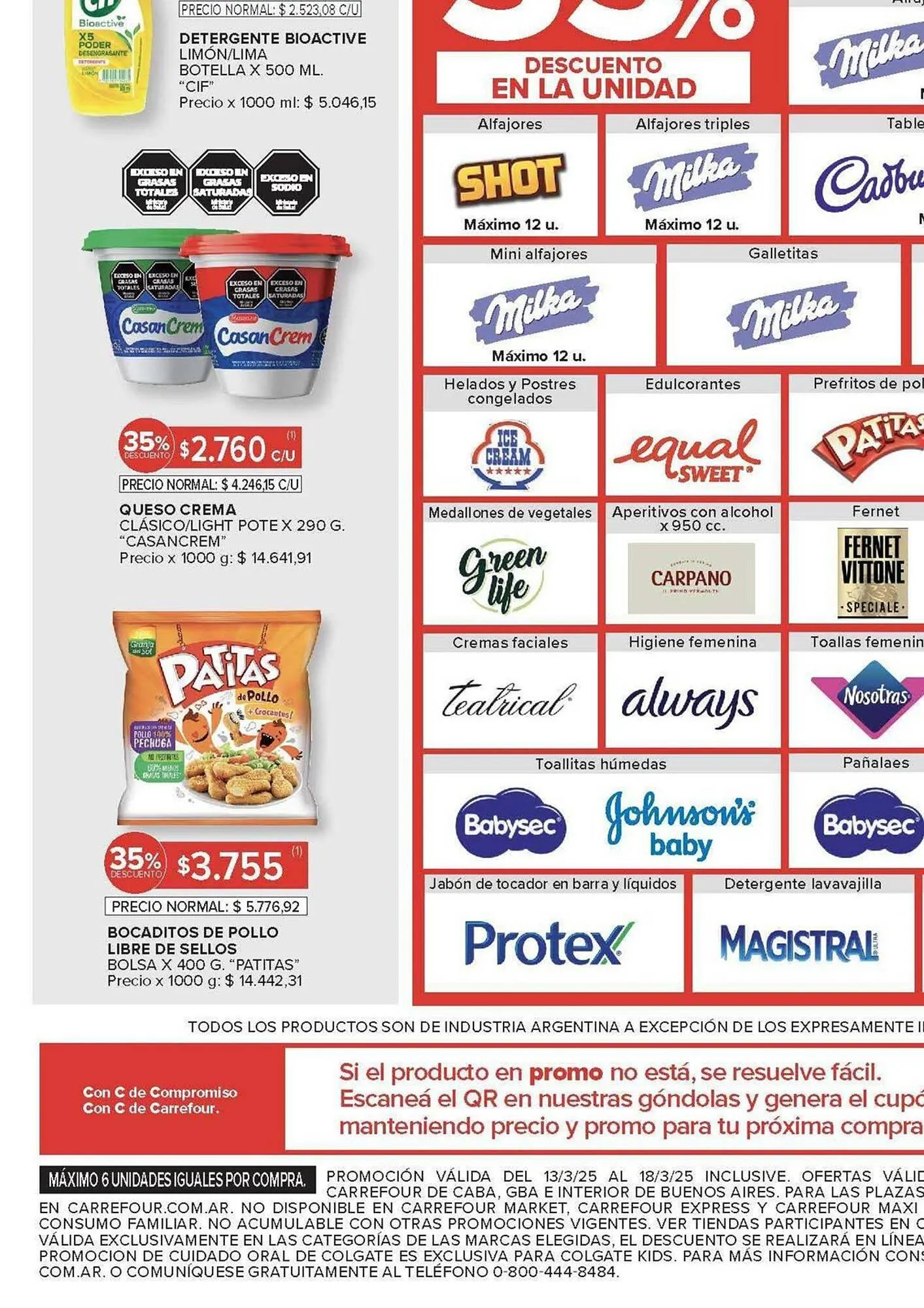 Ofertas de Catálogo Carrefour 13 de marzo al 13 de marzo 2025 - Página 6 del catálogo