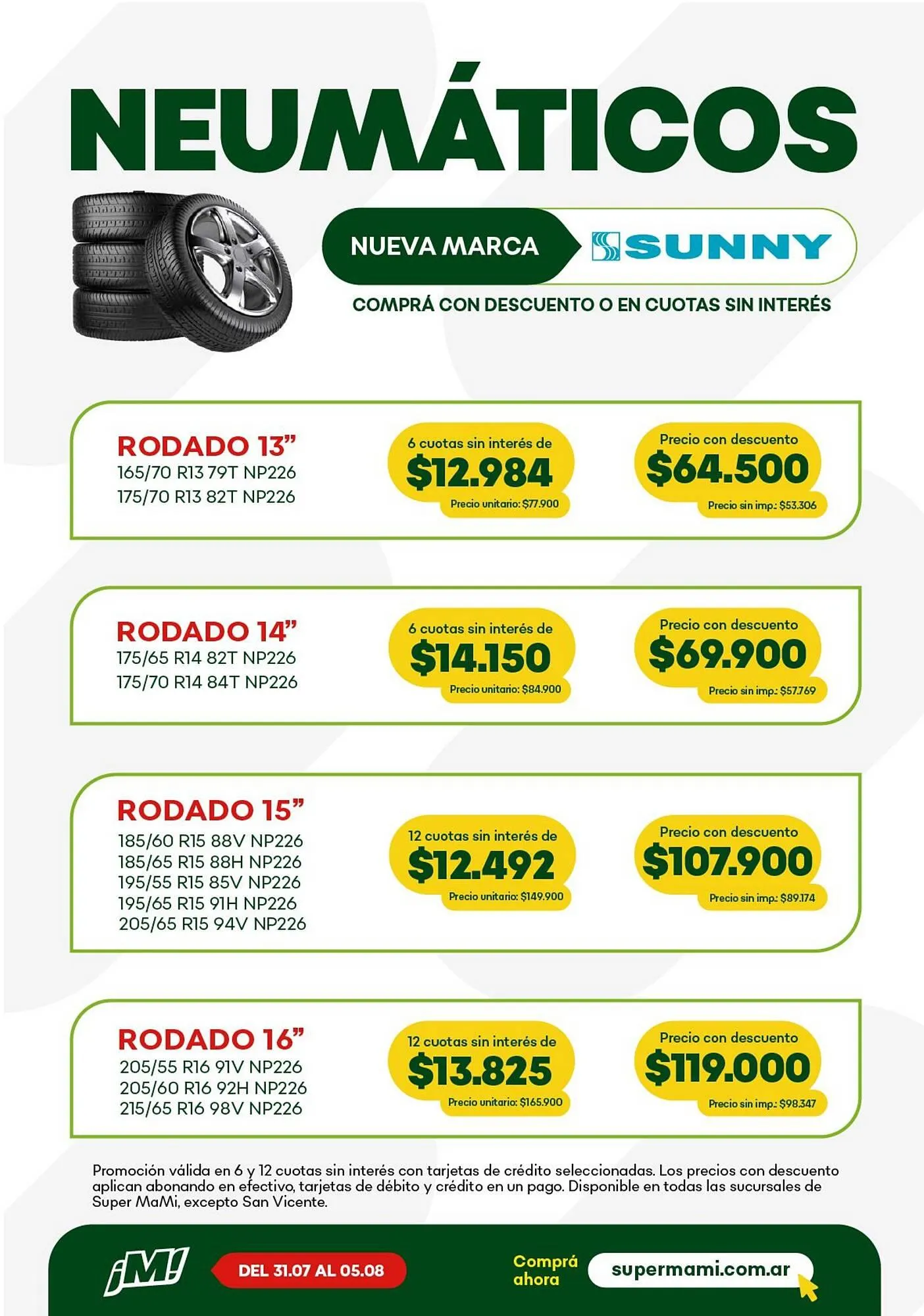 Ofertas de Catálogo Super MAMI 30 de julio al 7 de agosto 2025 - Página 12 del catálogo