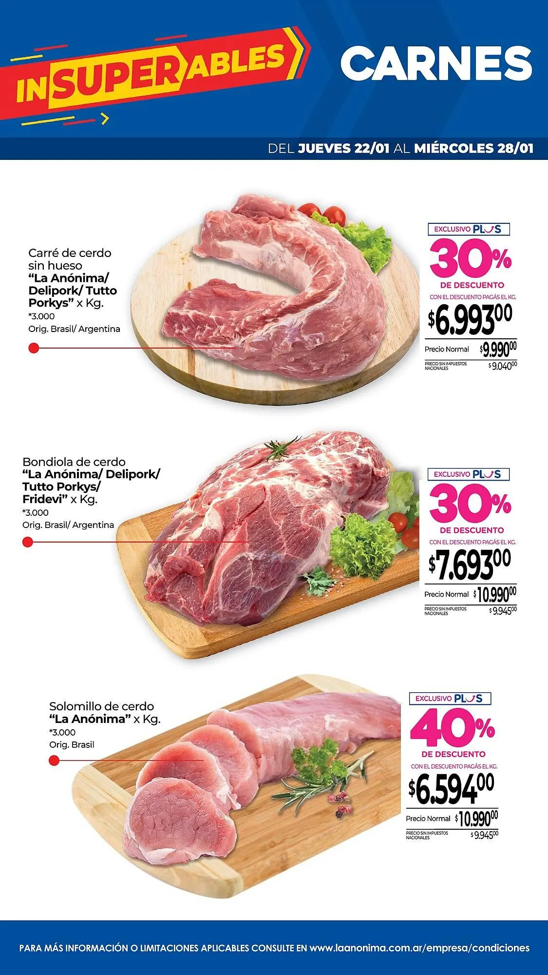 Ofertas de Catálogo La Anonima 22 de enero al 28 de enero 2026 - Página 3 del catálogo