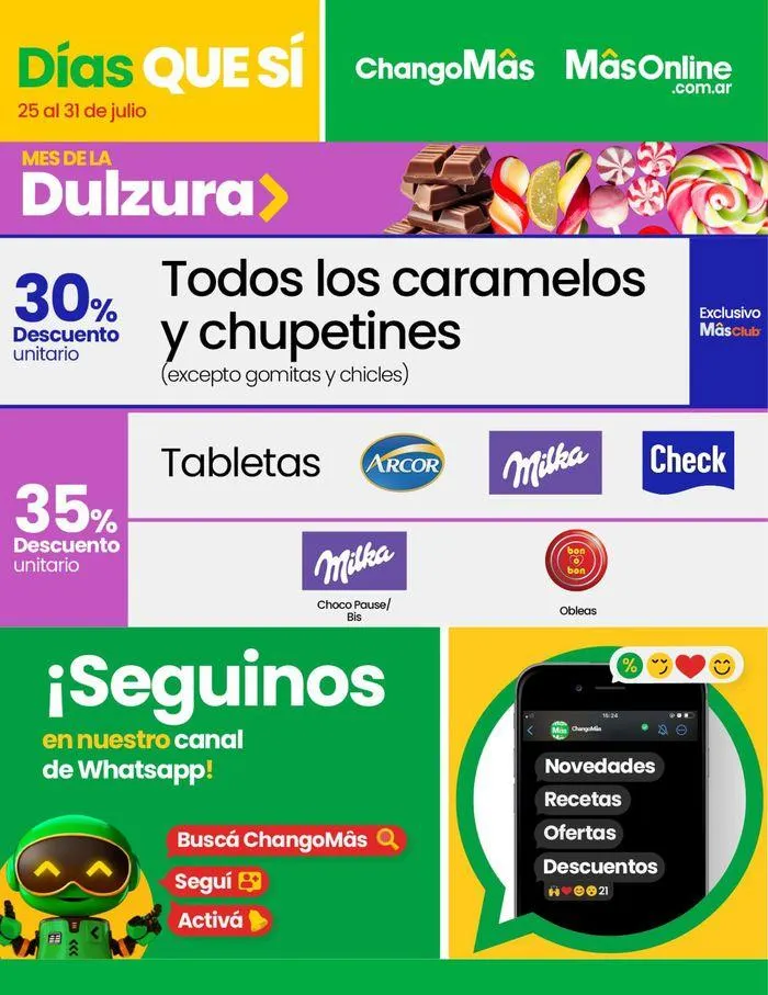 Ofertas de Catálogo Changomas 25 de julio al 31 de julio 2024 - Página 6 del catálogo