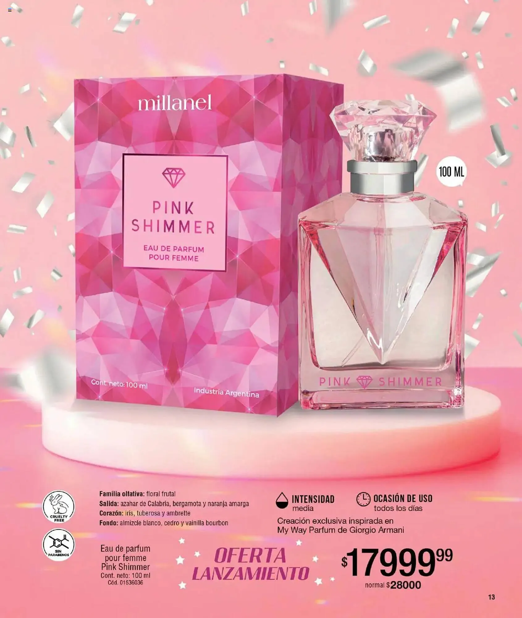 Ofertas de Catálogo Millanel Cosmética 31 de marzo al 27 de abril 2025 - Página 13 del catálogo