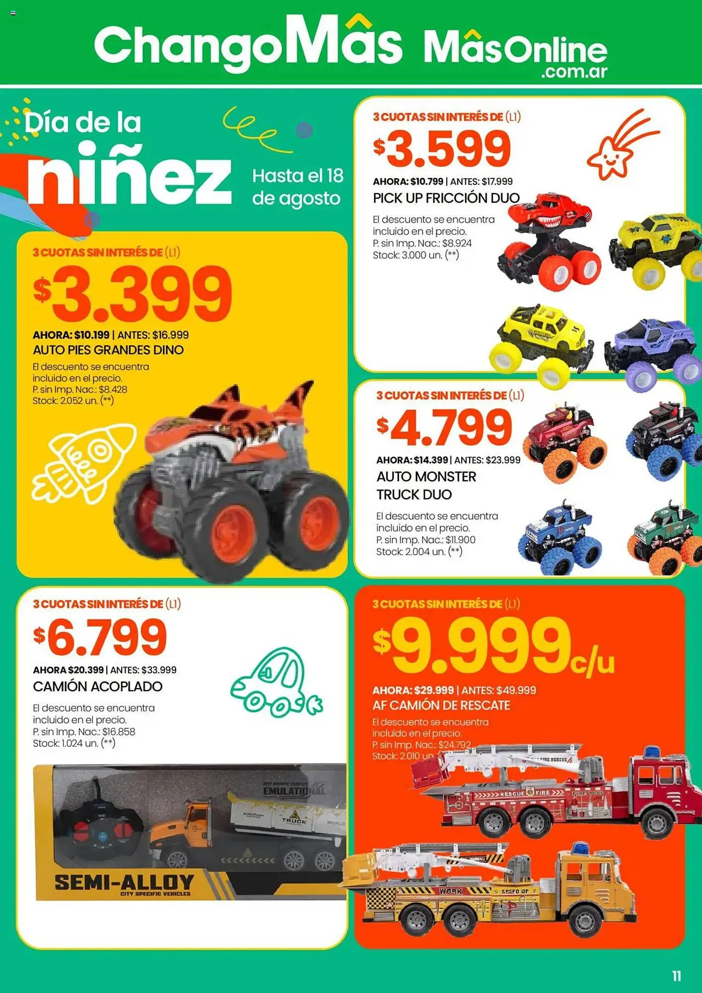 Ofertas de Catálogo Changomas 1 de agosto al 19 de agosto 2025 - Página 12 del catálogo