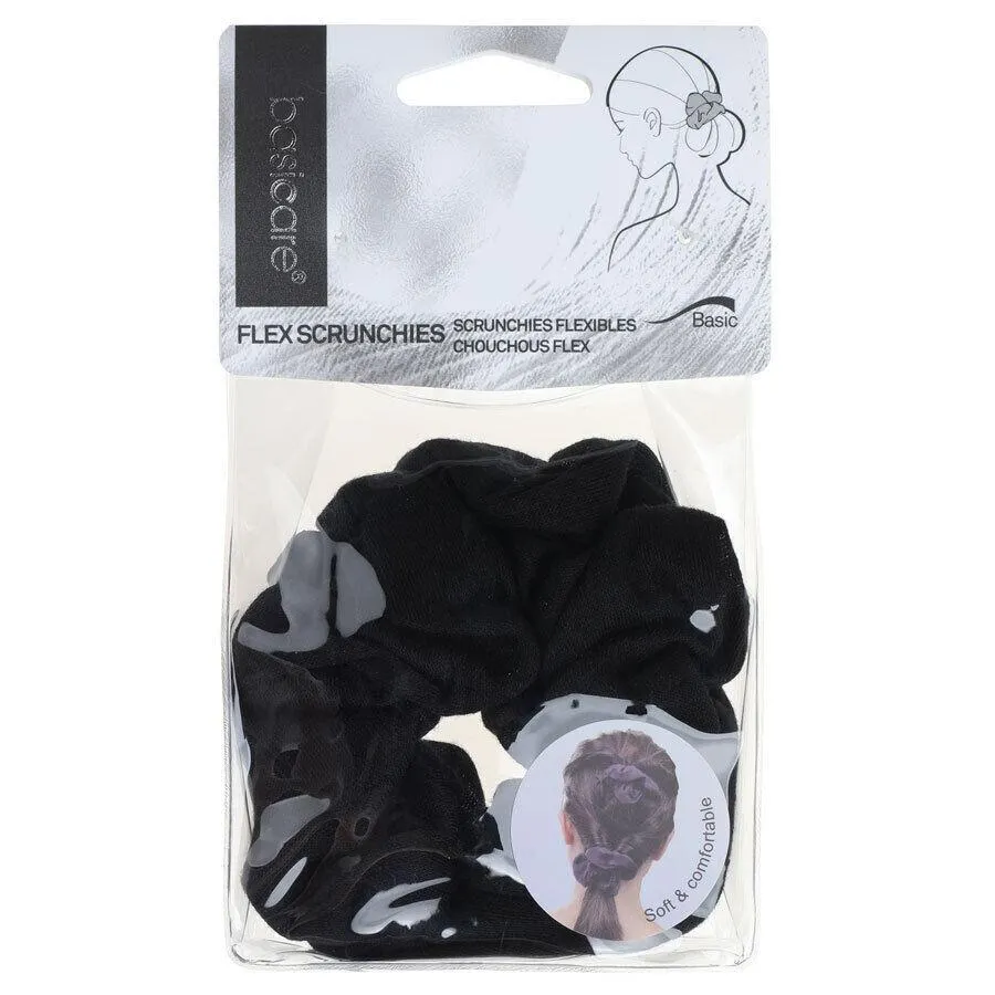 BASICARE SCRUNCHY NEGRO 3905