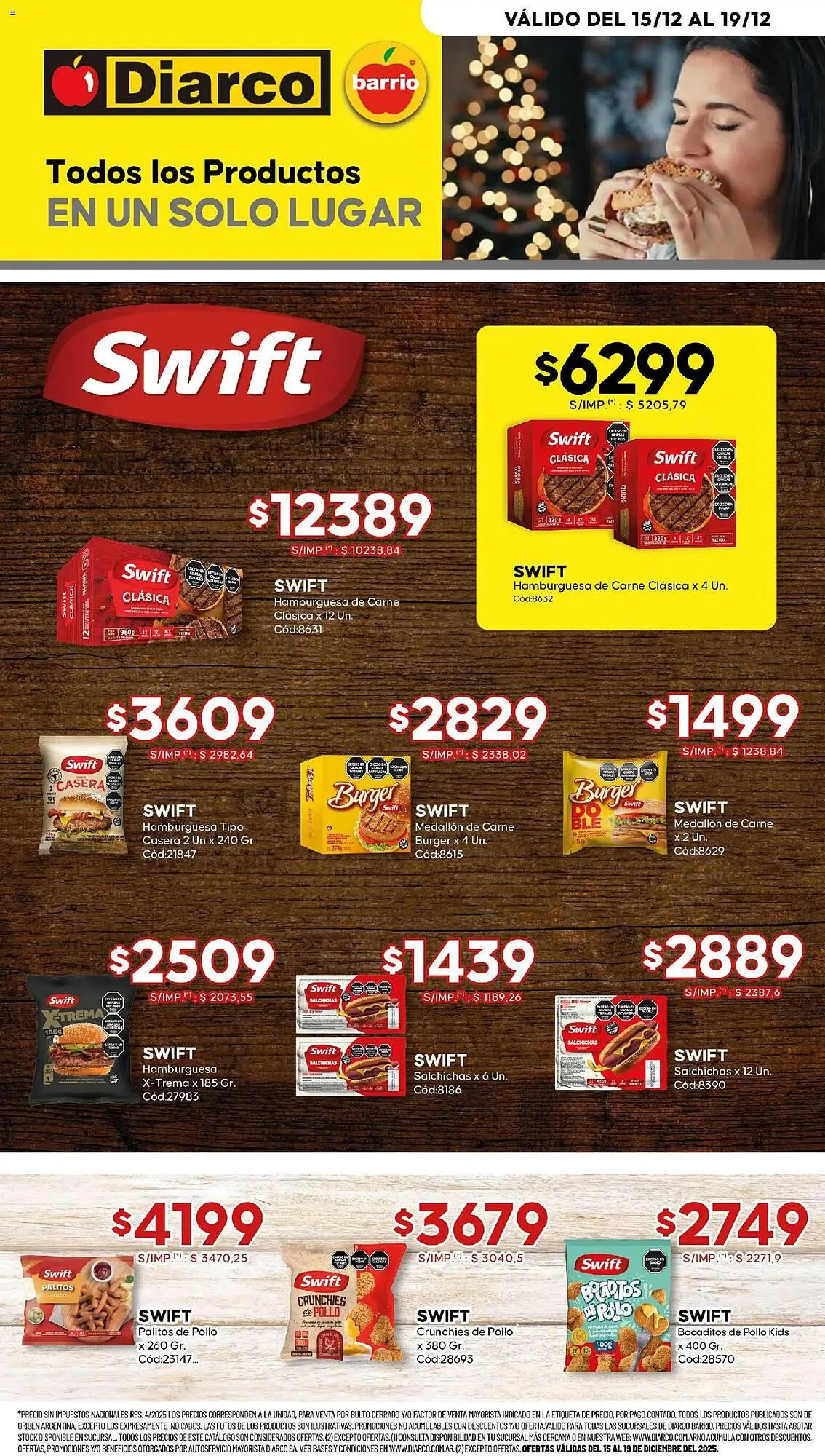 Ofertas de Catálogo Diarco 15 de diciembre al 19 de diciembre 2025 - Página 1 del catálogo