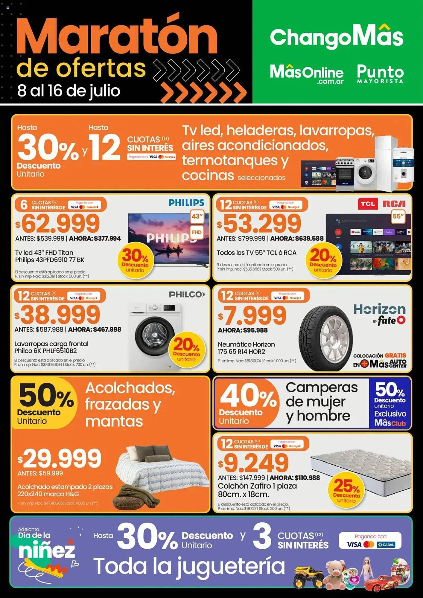 Ofertas de Catálogo Changomas 8 de julio al 17 de julio 2025 - Página 1 del catálogo