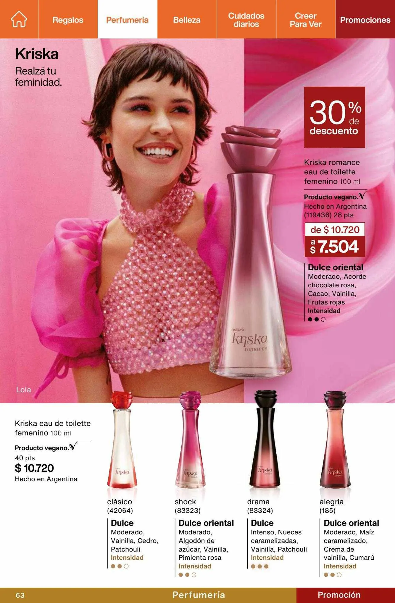 Ofertas de Catálogo Natura 7 de julio al 30 de septiembre 2023 - Página 63 del catálogo