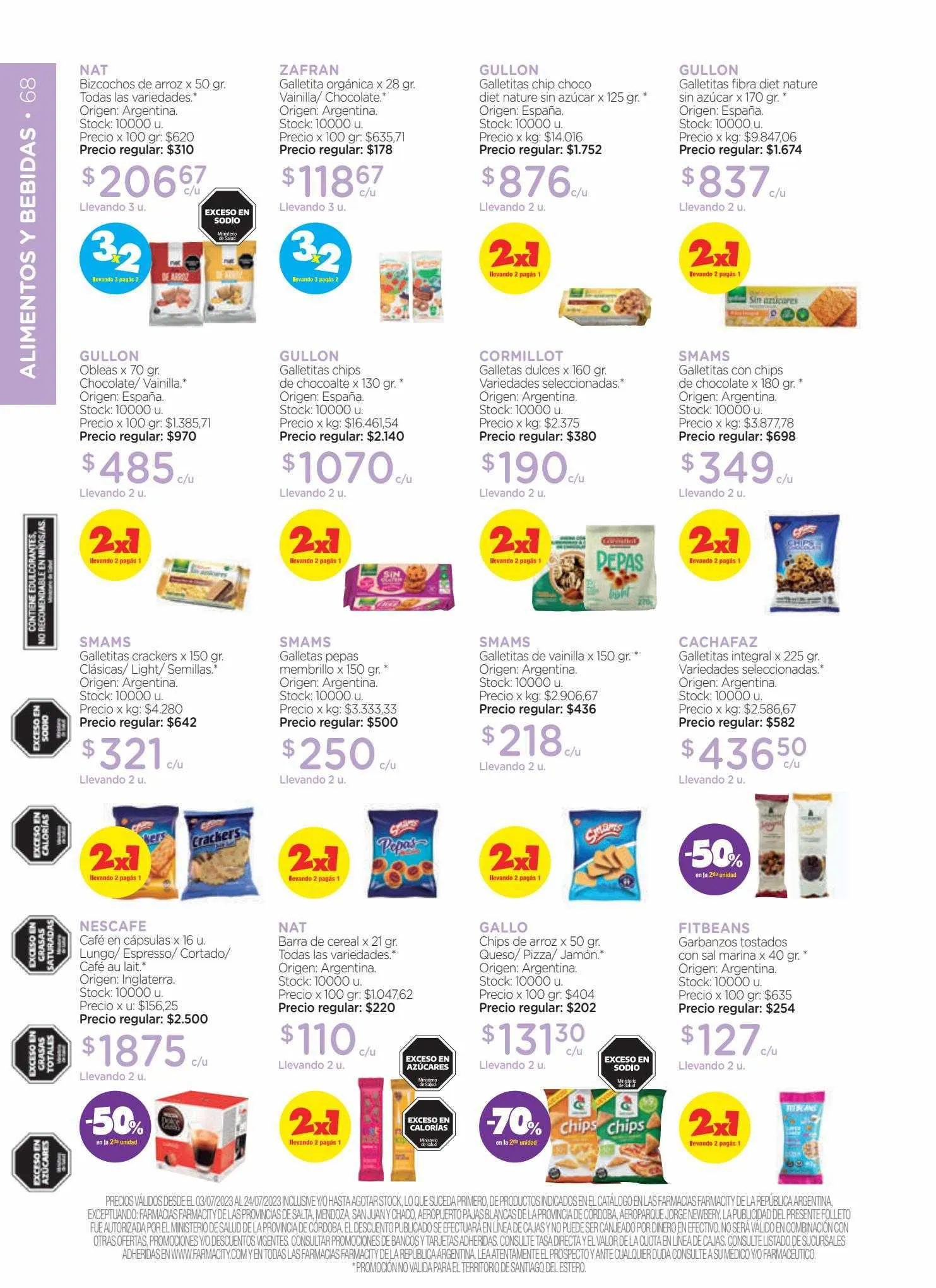 Ofertas de Catálogo Farmacity 7 de julio al 25 de julio 2023 - Página 67 del catálogo