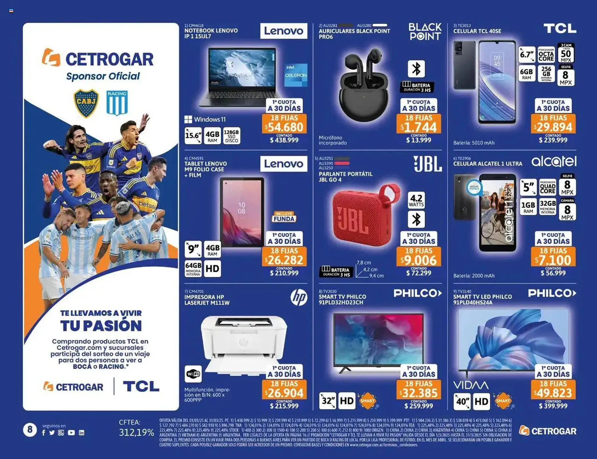 Ofertas de Catálogo Cetrogar 1 de marzo al 31 de marzo 2025 - Página 8 del catálogo
