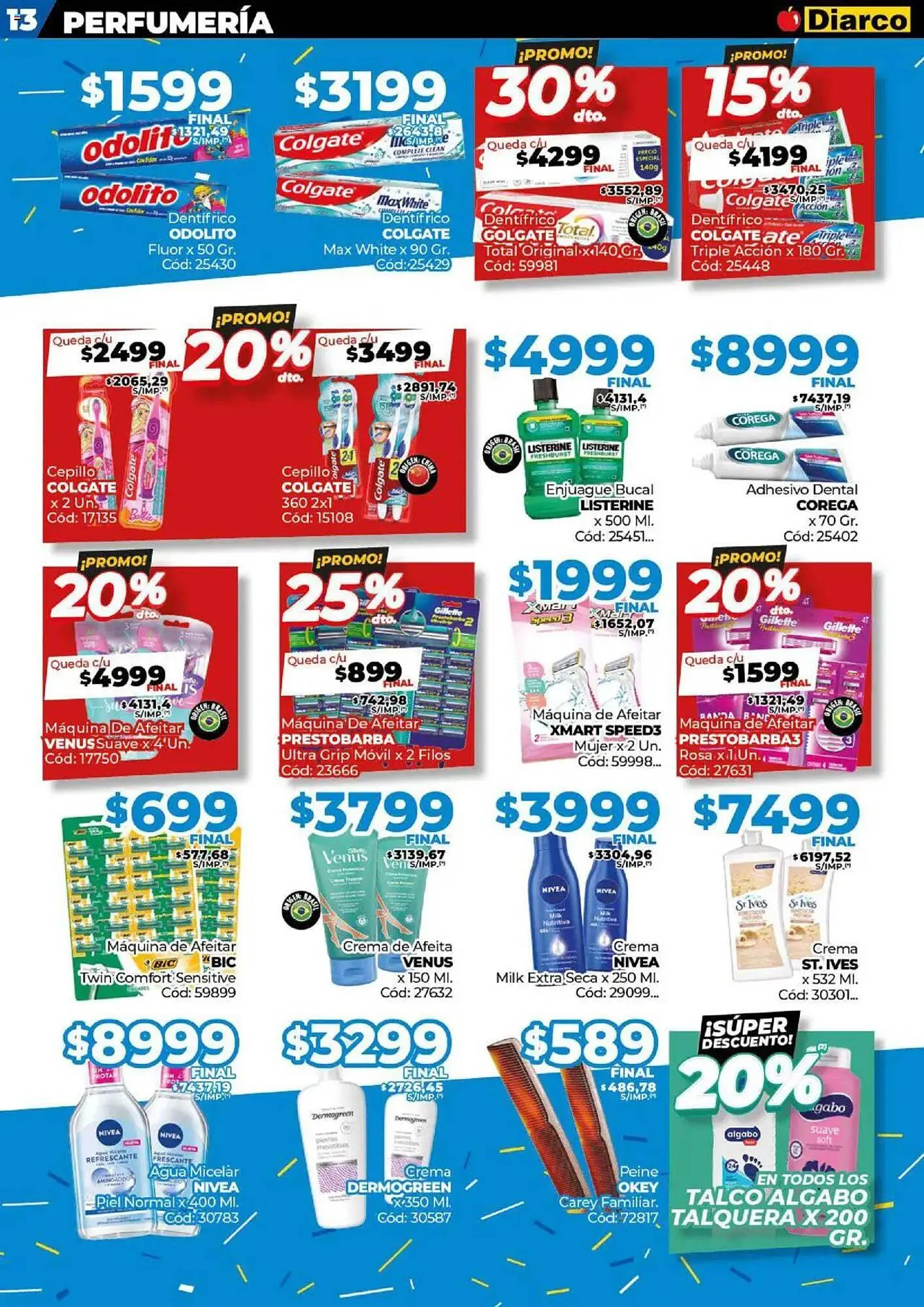 Ofertas de Catálogo Diarco 26 de mayo al 31 de mayo 2025 - Página 33 del catálogo