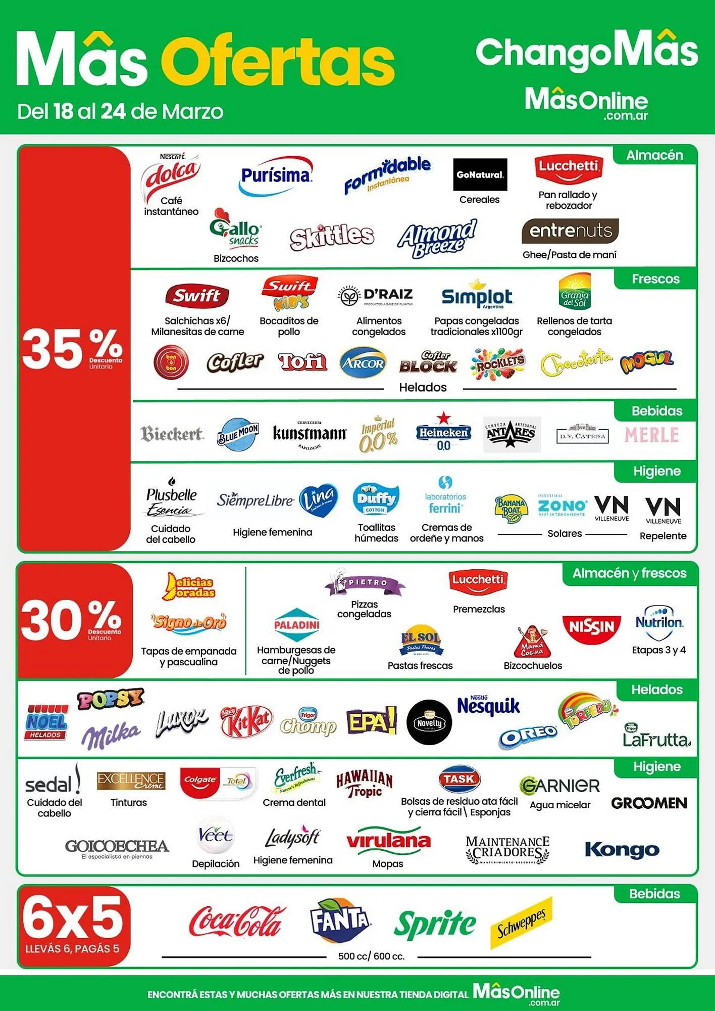 Ofertas de Catálogo Changomas 18 de marzo al 24 de marzo 2026 - Página 8 del catálogo