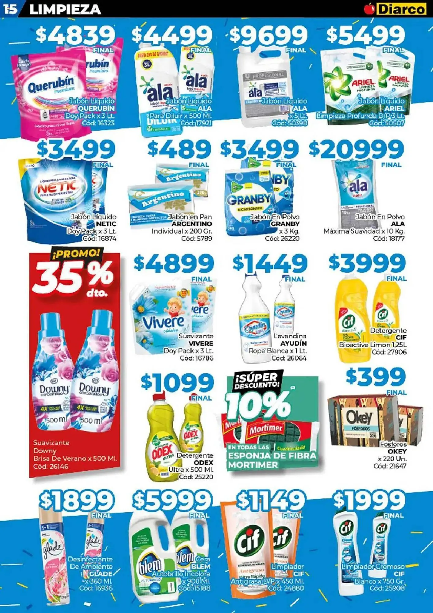Ofertas de Catálogo Diarco 10 de marzo al 14 de marzo 2025 - Página 15 del catálogo