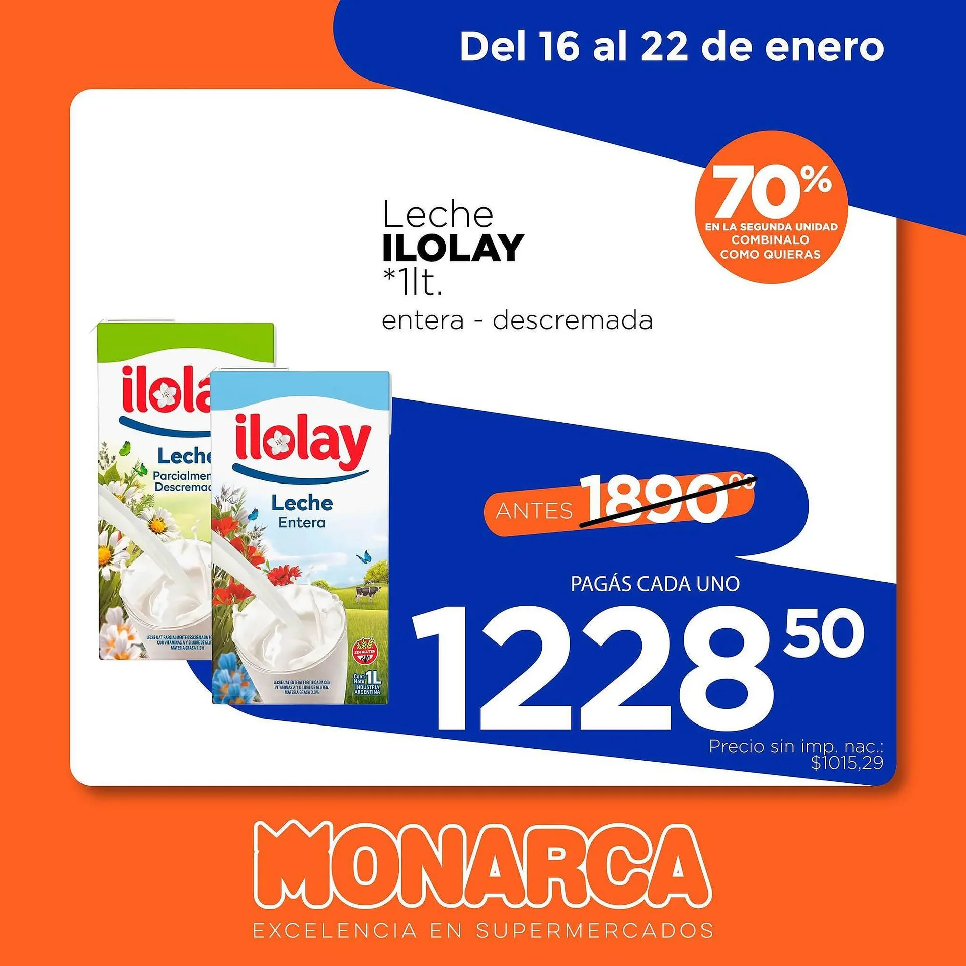 Ofertas de Catálogo Supermercados Monarca 16 de enero al 22 de enero 2026 - Página 4 del catálogo