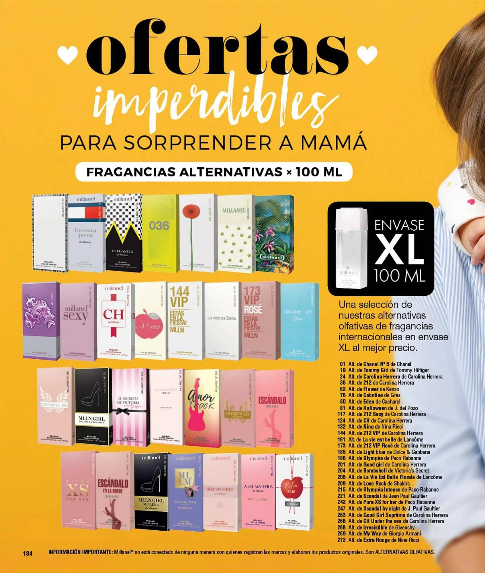 Ofertas de Catálogo Millanel Cosmética 18 de septiembre al 15 de octubre 2023 - Página 184 del catálogo