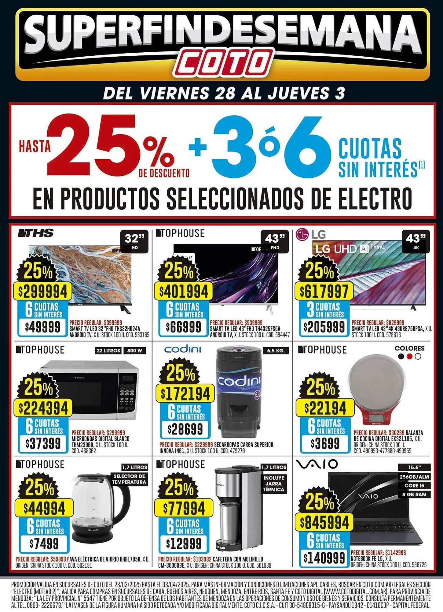 Ofertas de Catálogo Coto 3 de abril al 17 de abril 2025 - Página 3 del catálogo