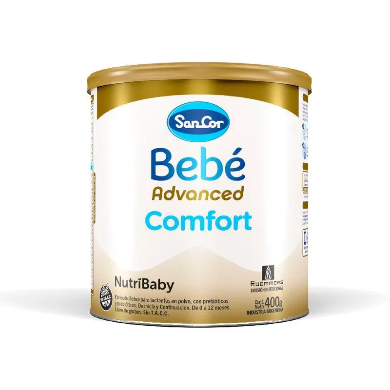 Fórmula Láctea Sancor Bebe Advanced Comfort x 400 g
