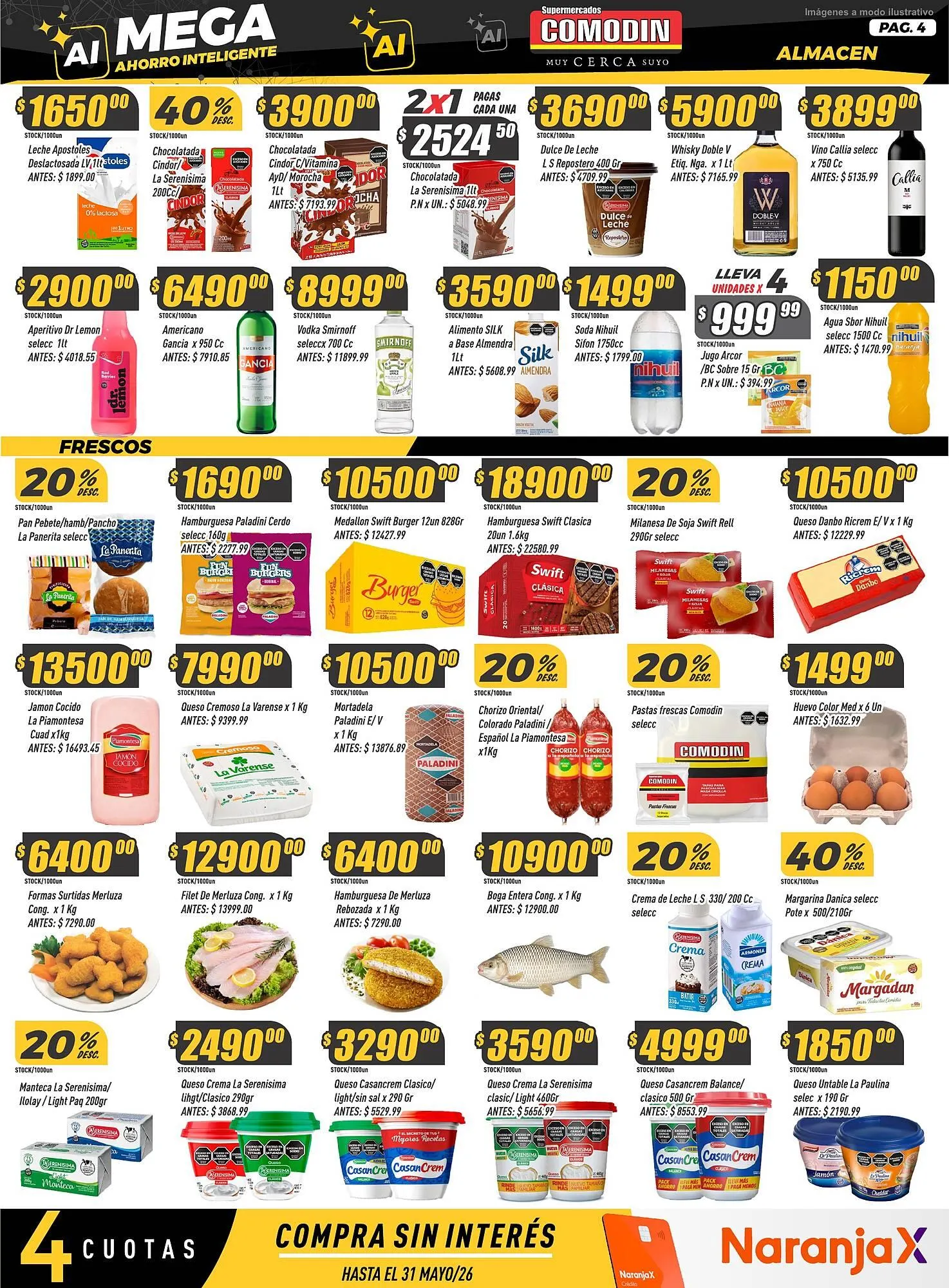 Ofertas de Catálogo Supermercados Comodin 4 de mayo al 10 de mayo 2026 - Página 4 del catálogo