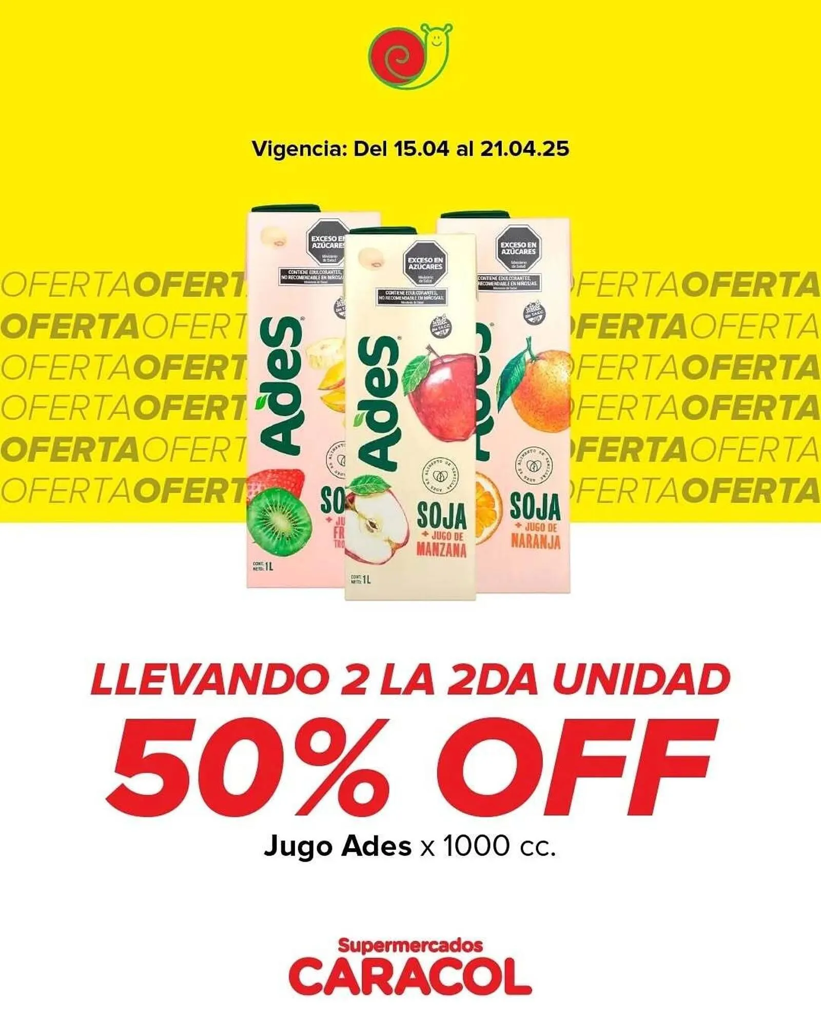 Ofertas de Catálogo Supermercados Caracol 15 de abril al 21 de abril 2025 - Página 4 del catálogo