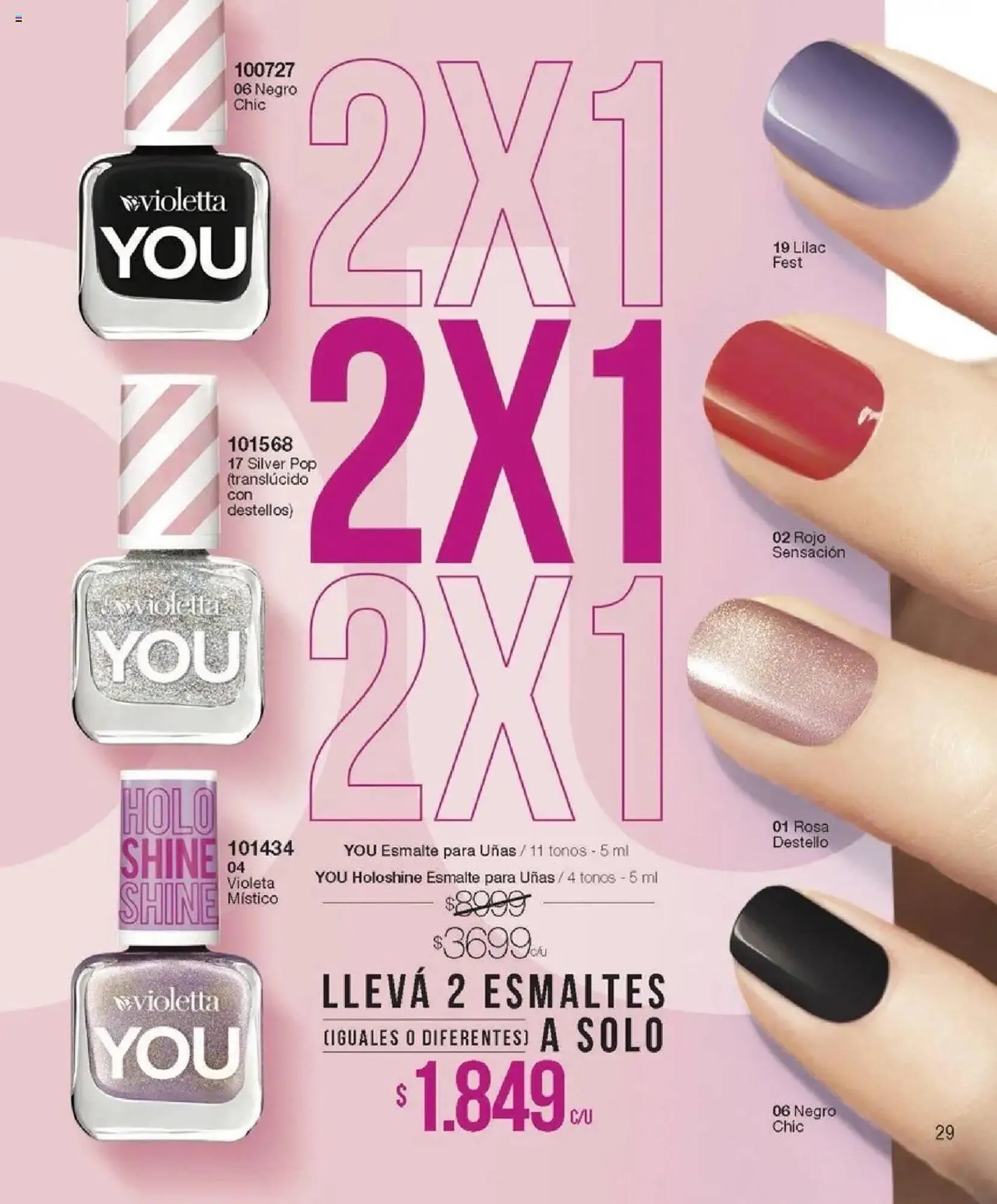 Ofertas de Catálogo Violetta Cosméticos 16 de mayo al 2 de junio 2025 - Página 29 del catálogo