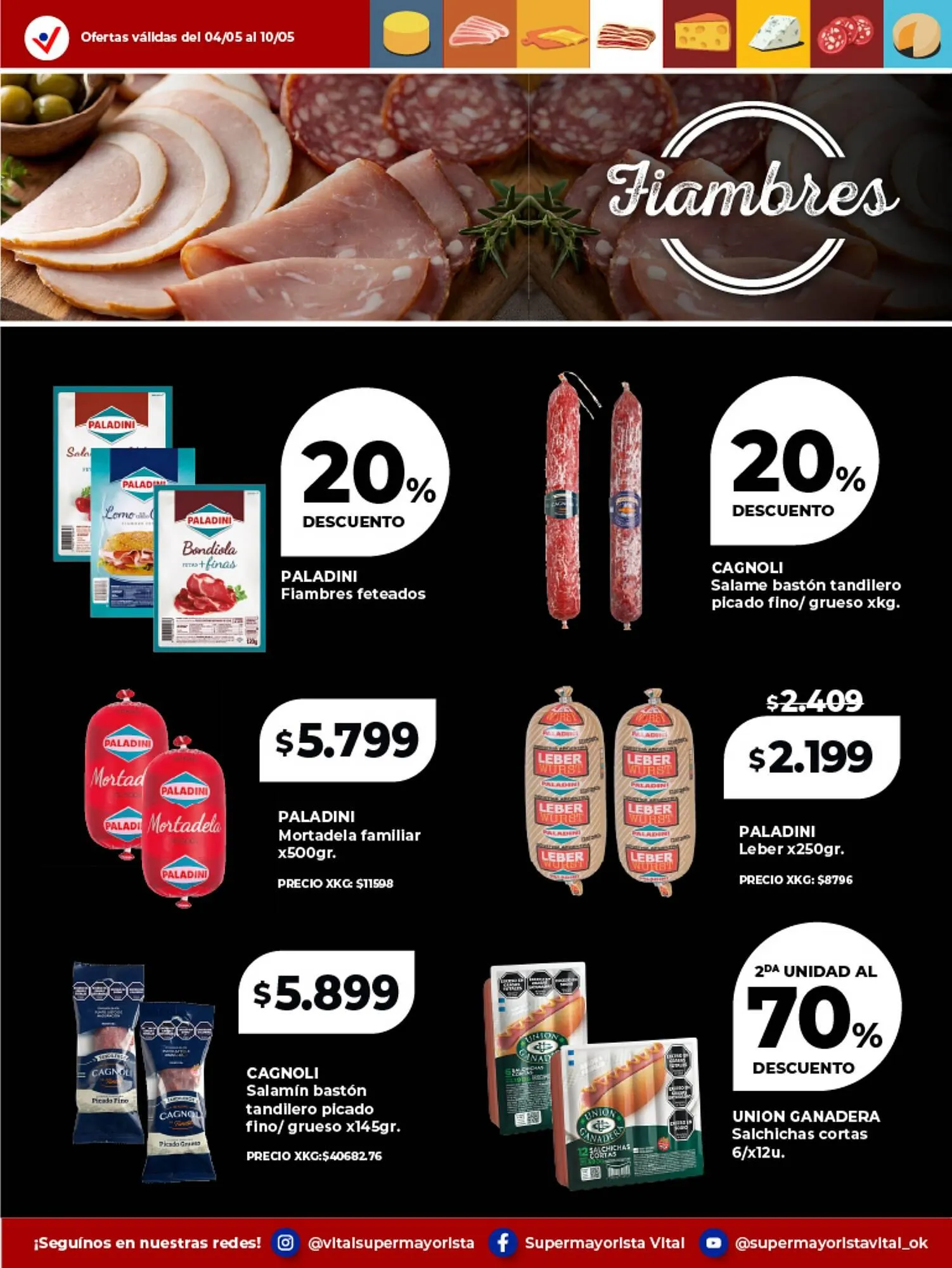 Ofertas de Catálogo Supermayorista Vital 4 de mayo al 10 de mayo 2026 - Página 10 del catálogo