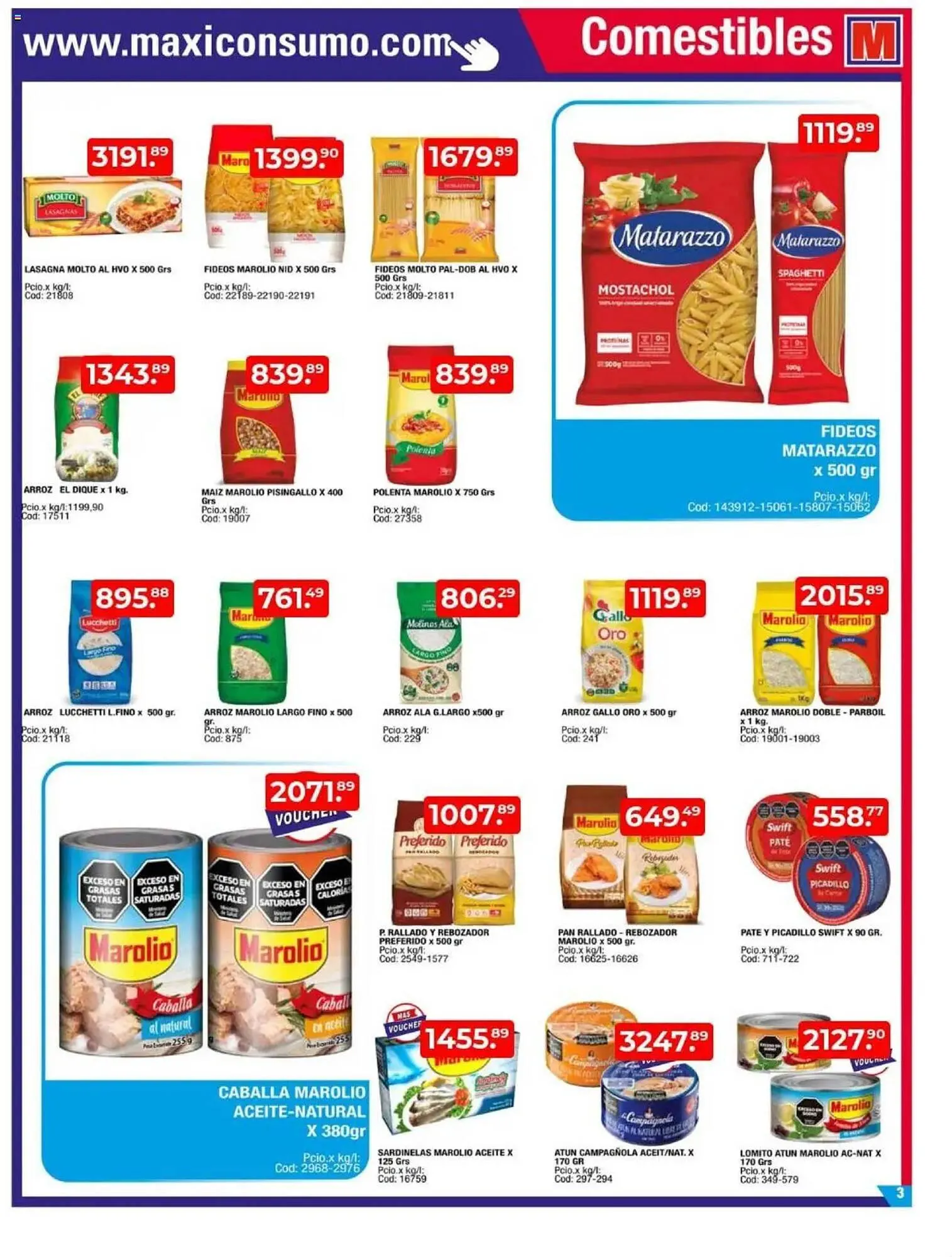 Ofertas de Catálogo Maxiconsumo 6 de enero al 12 de enero 2025 - Página 3 del catálogo