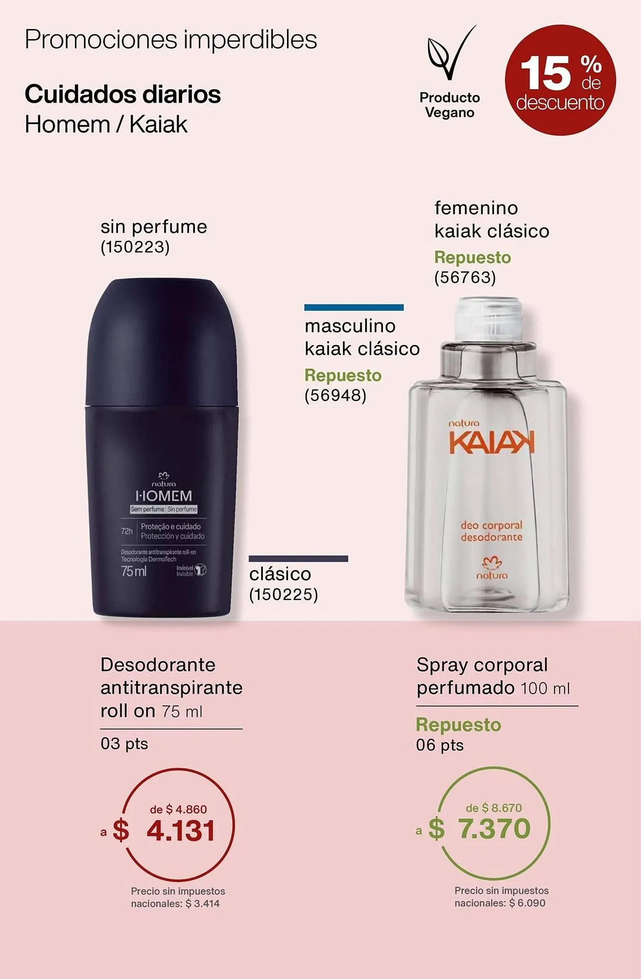 Ofertas de Catálogo Natura 1 de octubre al 31 de diciembre 2025 - Página 55 del catálogo