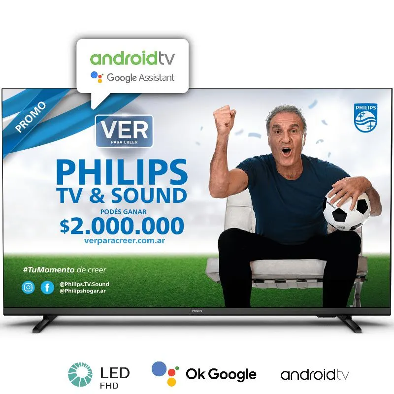 ANDROID TV 43" FULL HD 43PFD6917/77