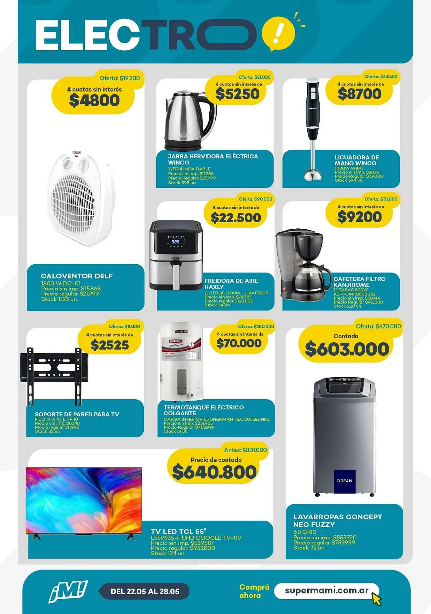 Ofertas de Catálogo Super MAMI 22 de mayo al 29 de mayo 2025 - Página 11 del catálogo