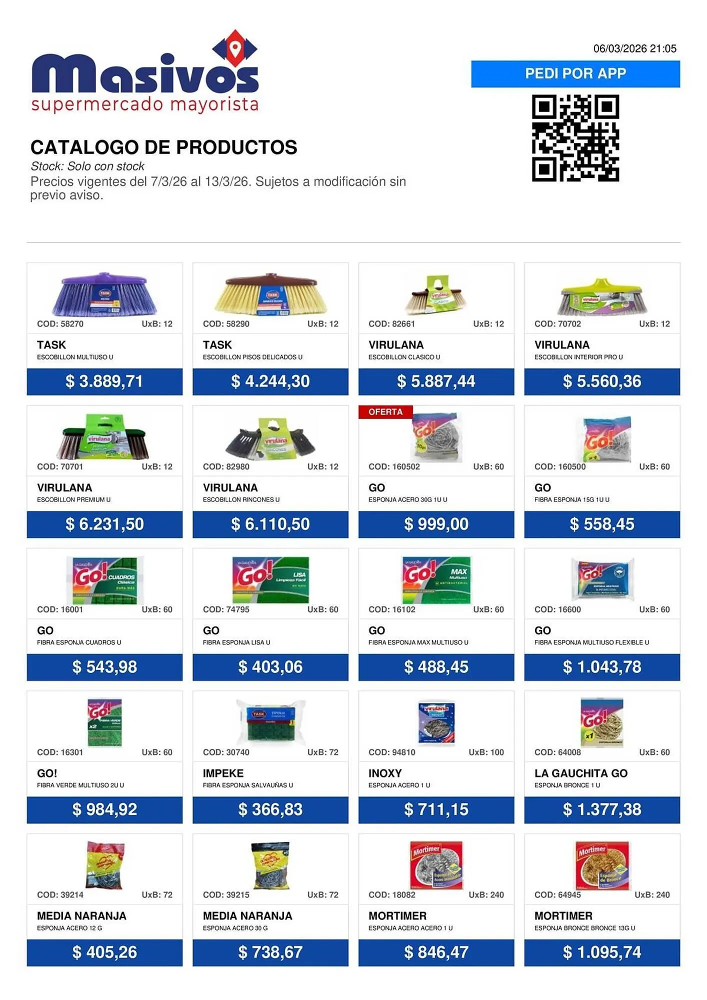 Ofertas de Catálogo Masivos 7 de marzo al 13 de marzo 2026 - Página 58 del catálogo