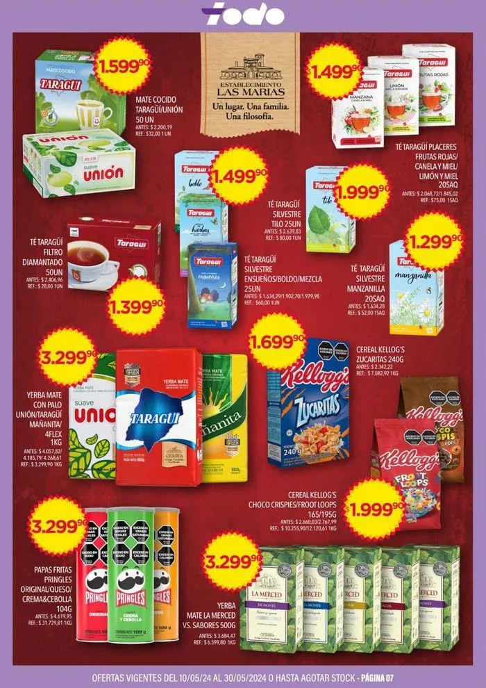 Ofertas de Catálogo Supermercados Todo 10 de mayo al 30 de mayo 2024 - Página 7 del catálogo