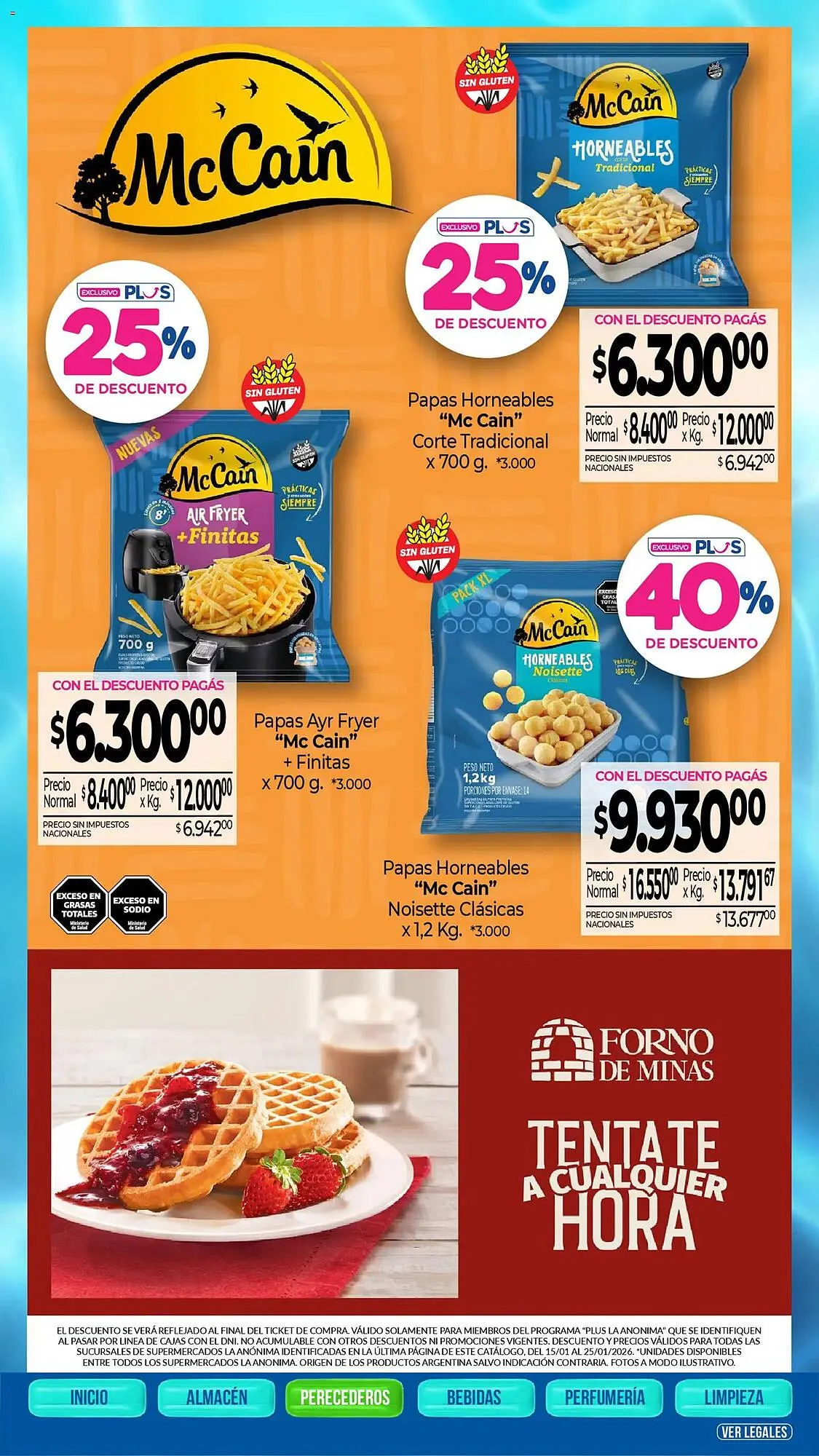 Ofertas de Catálogo La Anonima 15 de enero al 26 de enero 2026 - Página 19 del catálogo